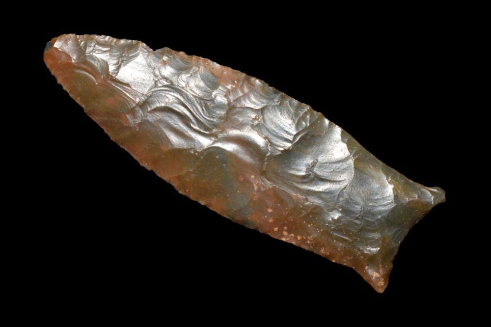 3" Beaver Lake Dickey COA made from Sonora Flint. Overstreet 15th Ed. pg. 51 (1 of 11)