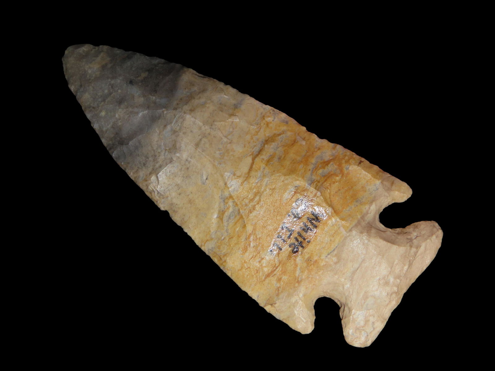 3.1/2" Kirk Corner Notch, Partain COA, White Co IL (1 of 9)