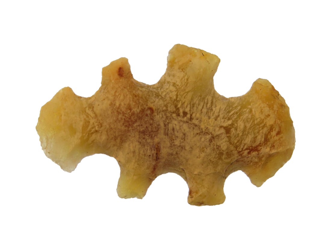 2.3/8" Pre Columbian Eccentric, Found in Belieze, Ex Dennis Derosear, Herb Mangold, Dave Wally, Tim (1 of 6)