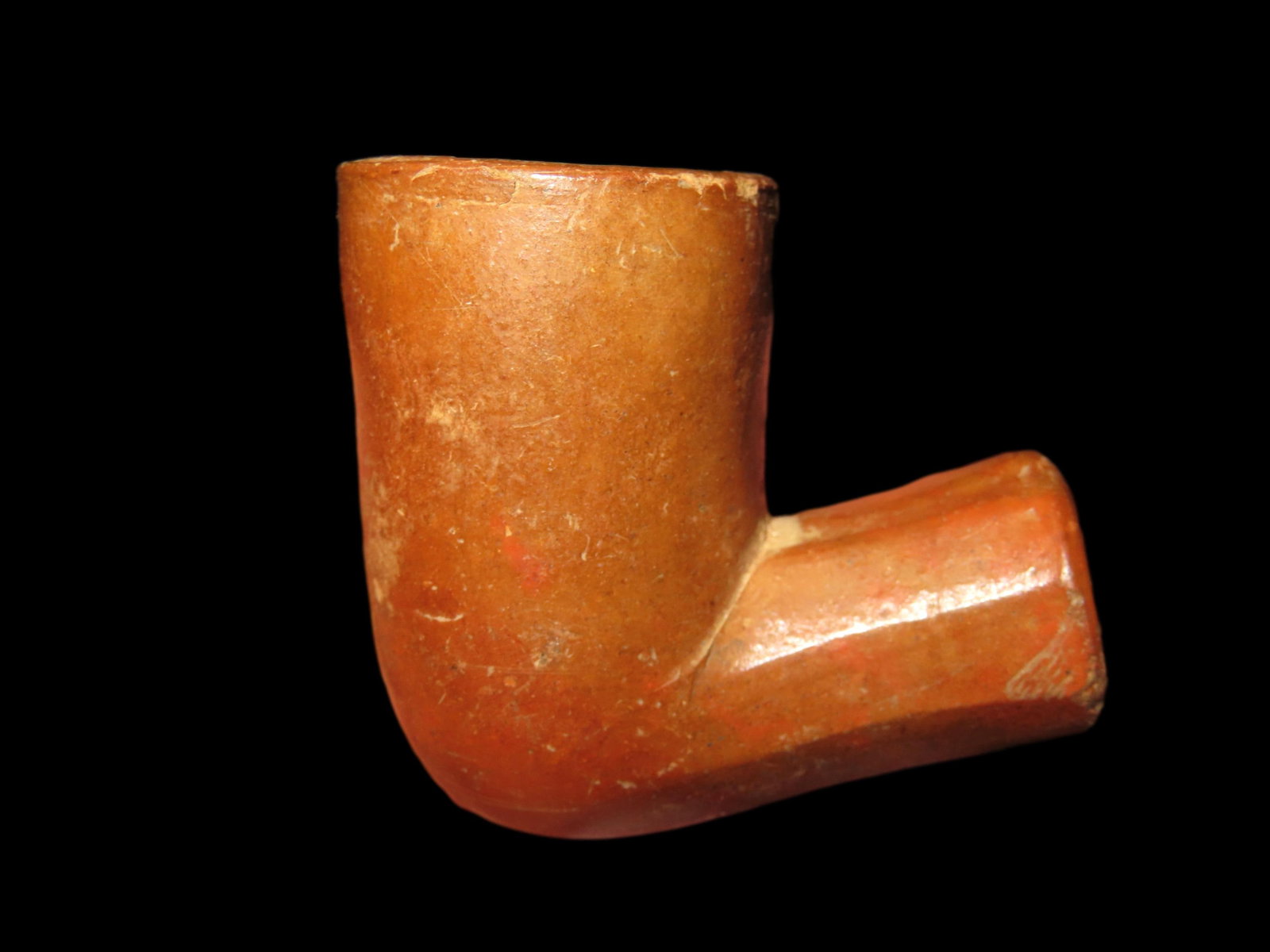 2" Pottery Trade Pipe found in Ohio (1 of 7)