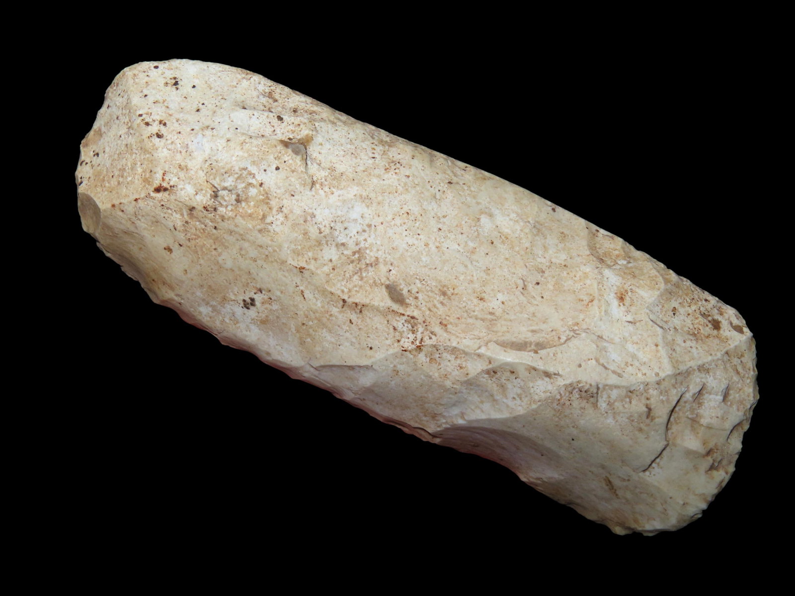 4 3/4" Dalton Scooped Adze,  found on the Joe Czaia Farm east of Nutwood Illinois in Jersey County, (1 of 10)