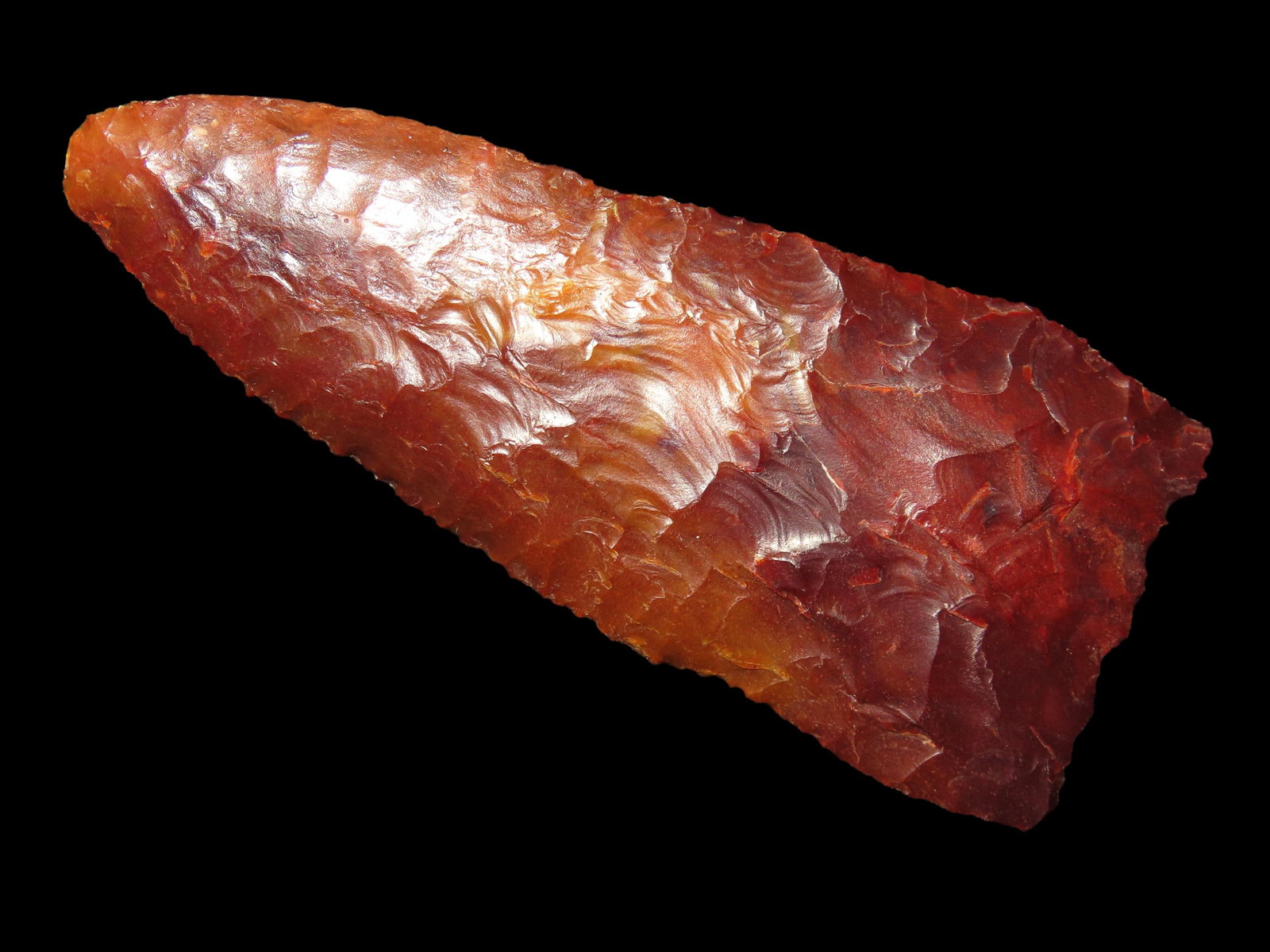 4 1/8" Plateau Pentaganol, Stermer COA, found at the confluence of the Willamette River and Columbia (1 of 15)