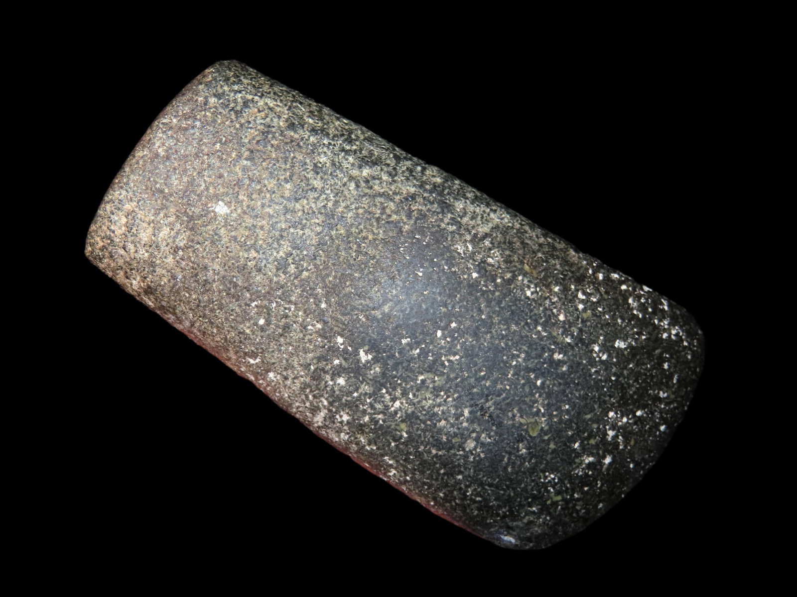 4 1/2" Square Back Celt, found in Ohio, with a broken/glued bit (1 of 5)