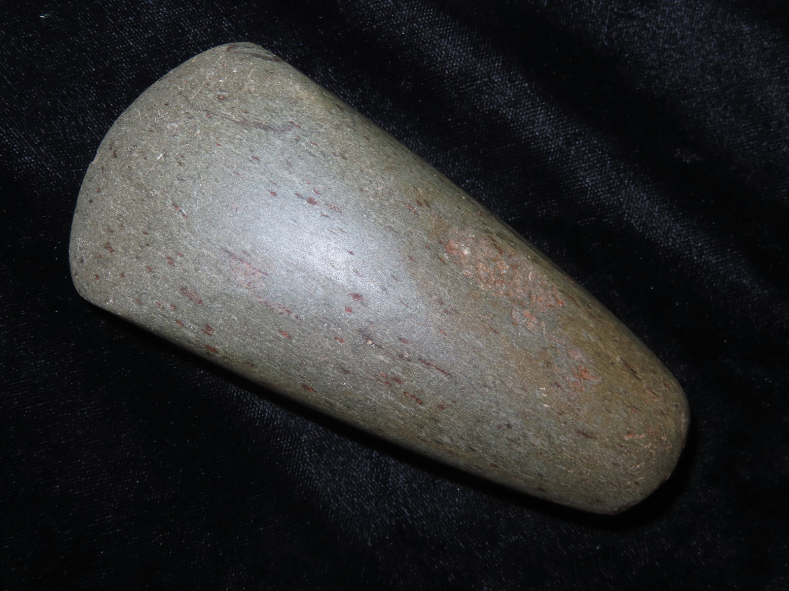 4 9/16" Greenstone Celt, Found in Ohio, Superior Finish, Ex Chris Leandro (1 of 8)