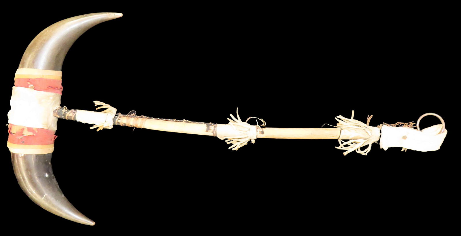 Warrior Society Dance Wand, Northern Plains, 1890-1900 From the Collection of Walter Crinnion with O (1 of 7)