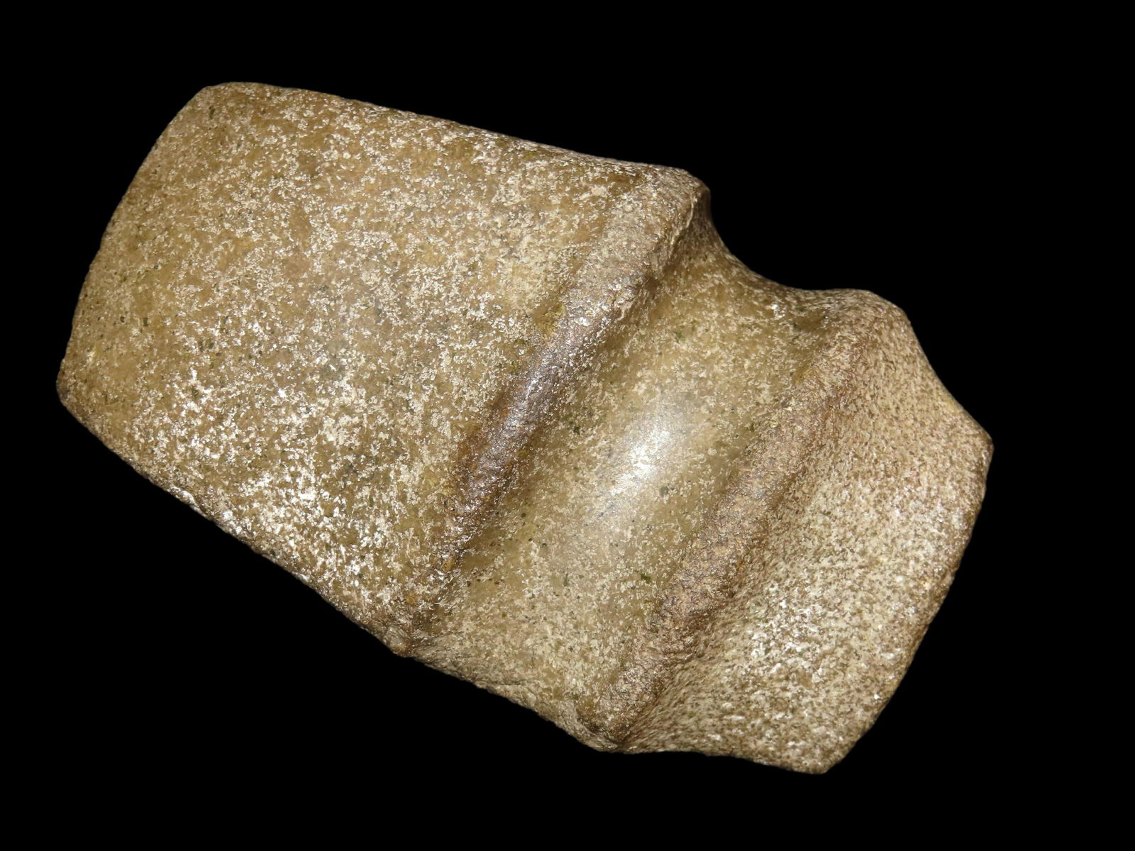 High Grade 3/4 Groove Axe, Dickey COA, 5.1/2" Long, Found in Franklin County Missouri, Ex John Grott (1 of 9)