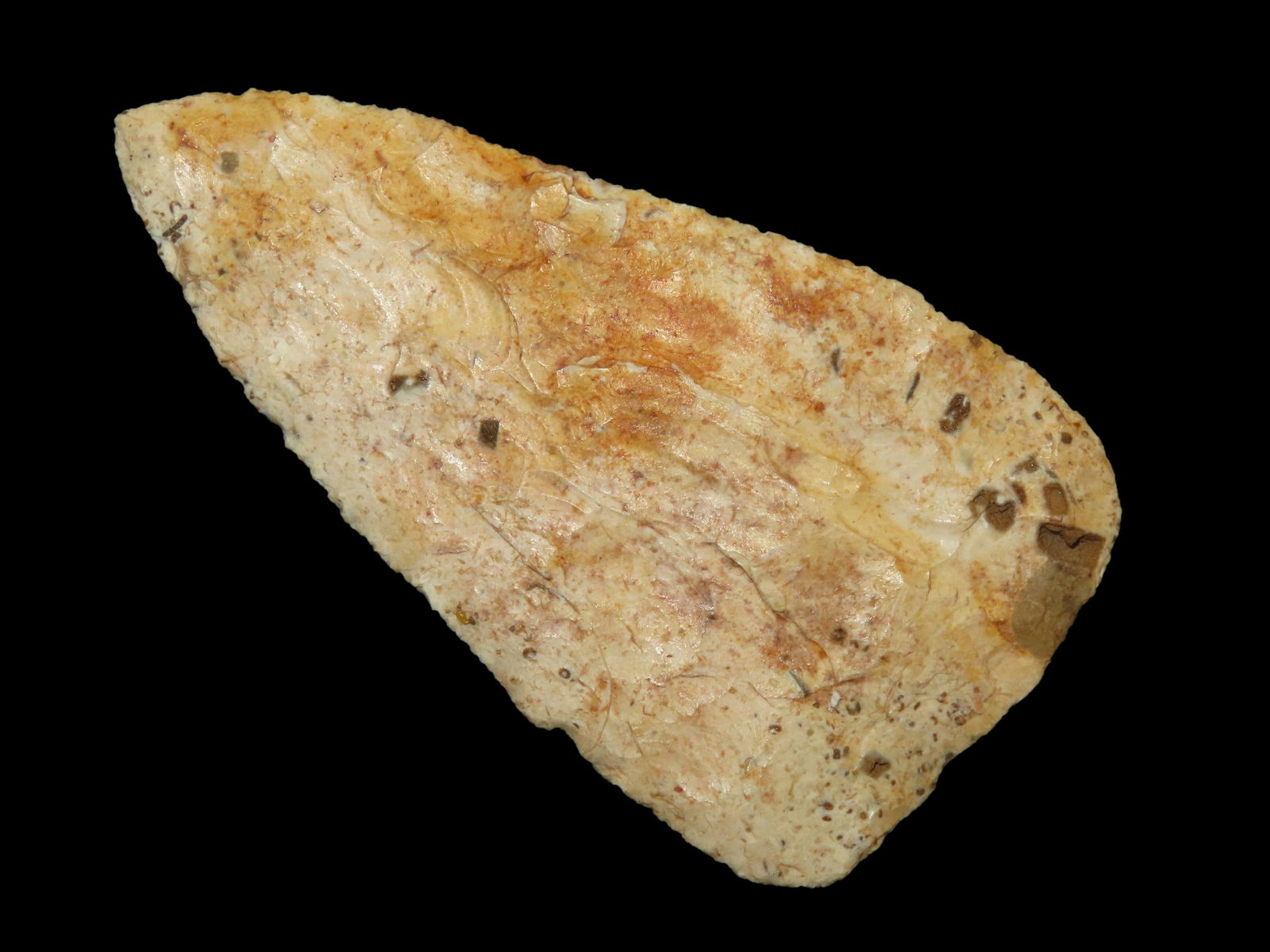 4.1/8" Hopewell North Blade, Keele COA, Super Well Made and Thin for size, ex Steve McCabe Coll. Mil (1 of 10)