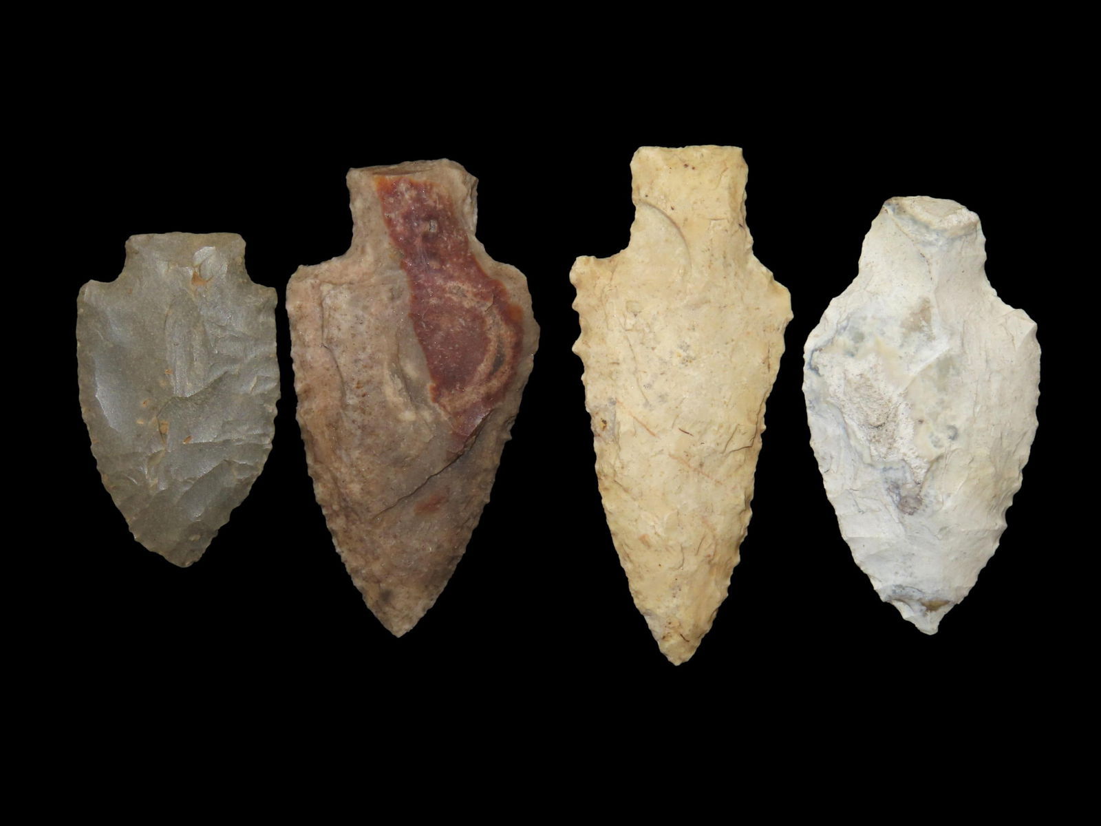 4 Florida Arrowheads Auction