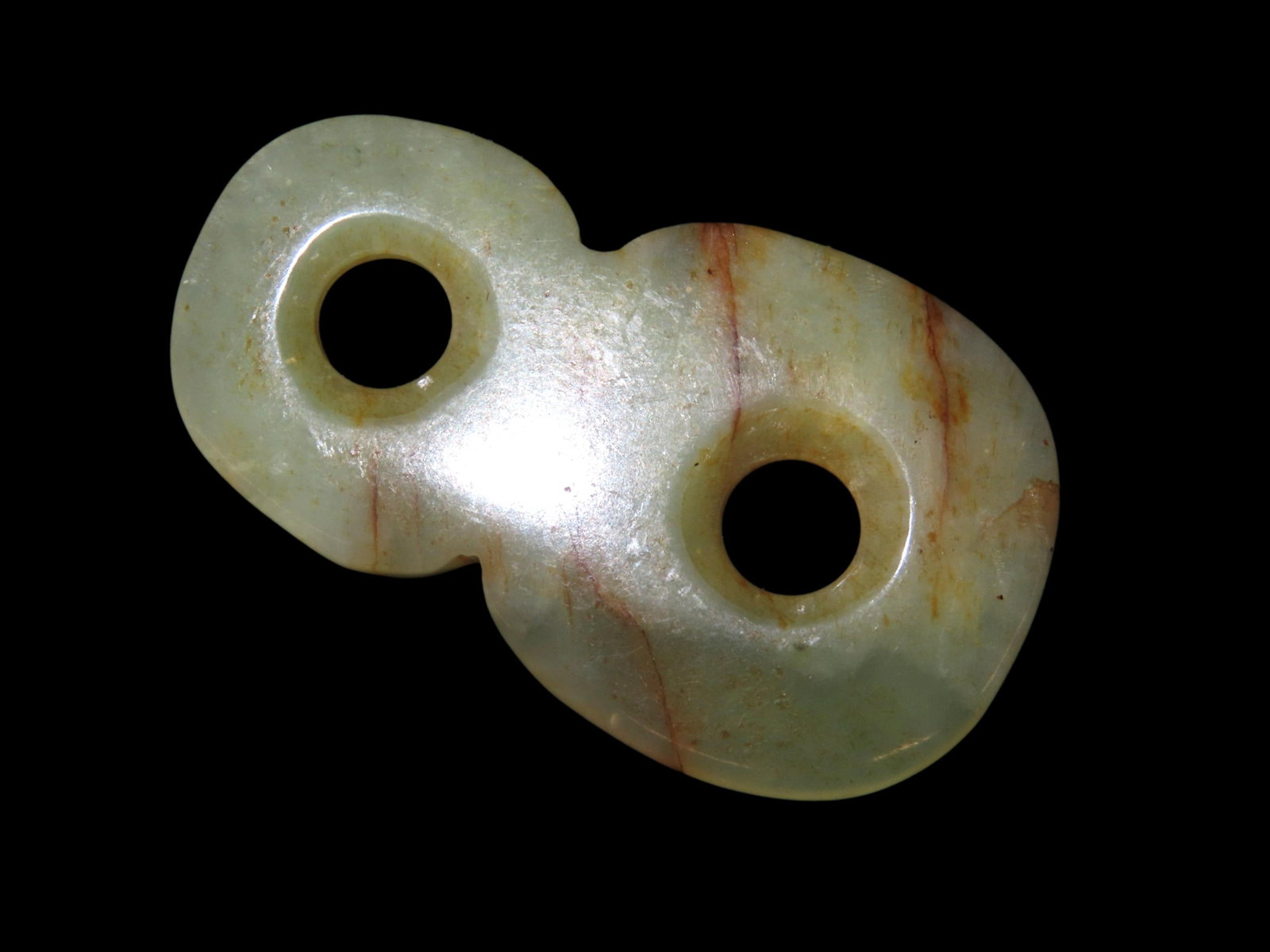 2.1/4" Chinese Jade Hongshan Figurine: 2.1/4" Chinese Jade Hongshan Figurine