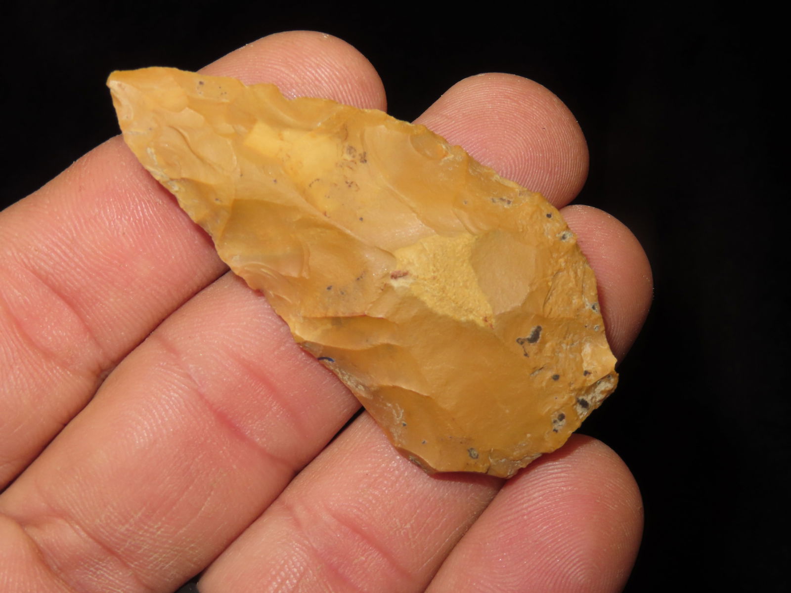 2. 1/2" Woodland knife. Greene Co MO. Motley COA (1 of 5)