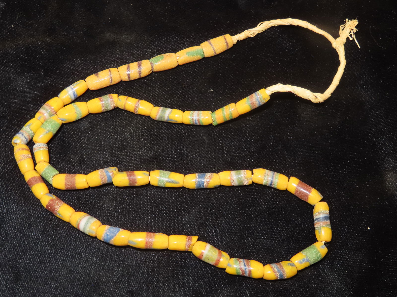 Neolithic Sandcast trade beads necklace (1 of 2)