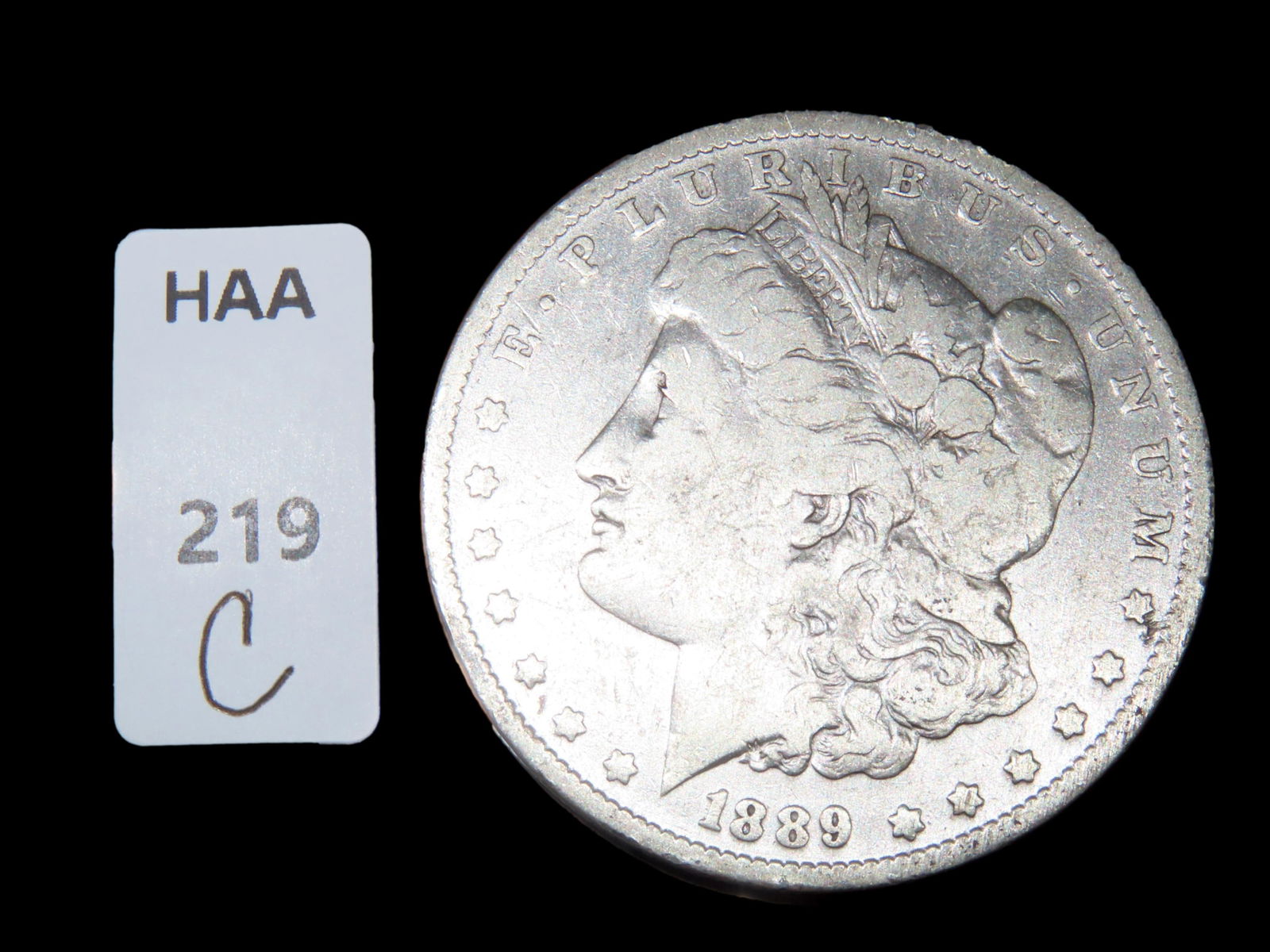 SILVER MORGAN/PEACE DOLLAR, Silver Dollar/ Peace Dollar X 1, United States Currency, Coin, $1,: SILVER MORGAN/PEACE DOLLAR, Silver Dollar/ Peace Dollar X 1, United States Currency, Coin, $1, 1870's to 1920's