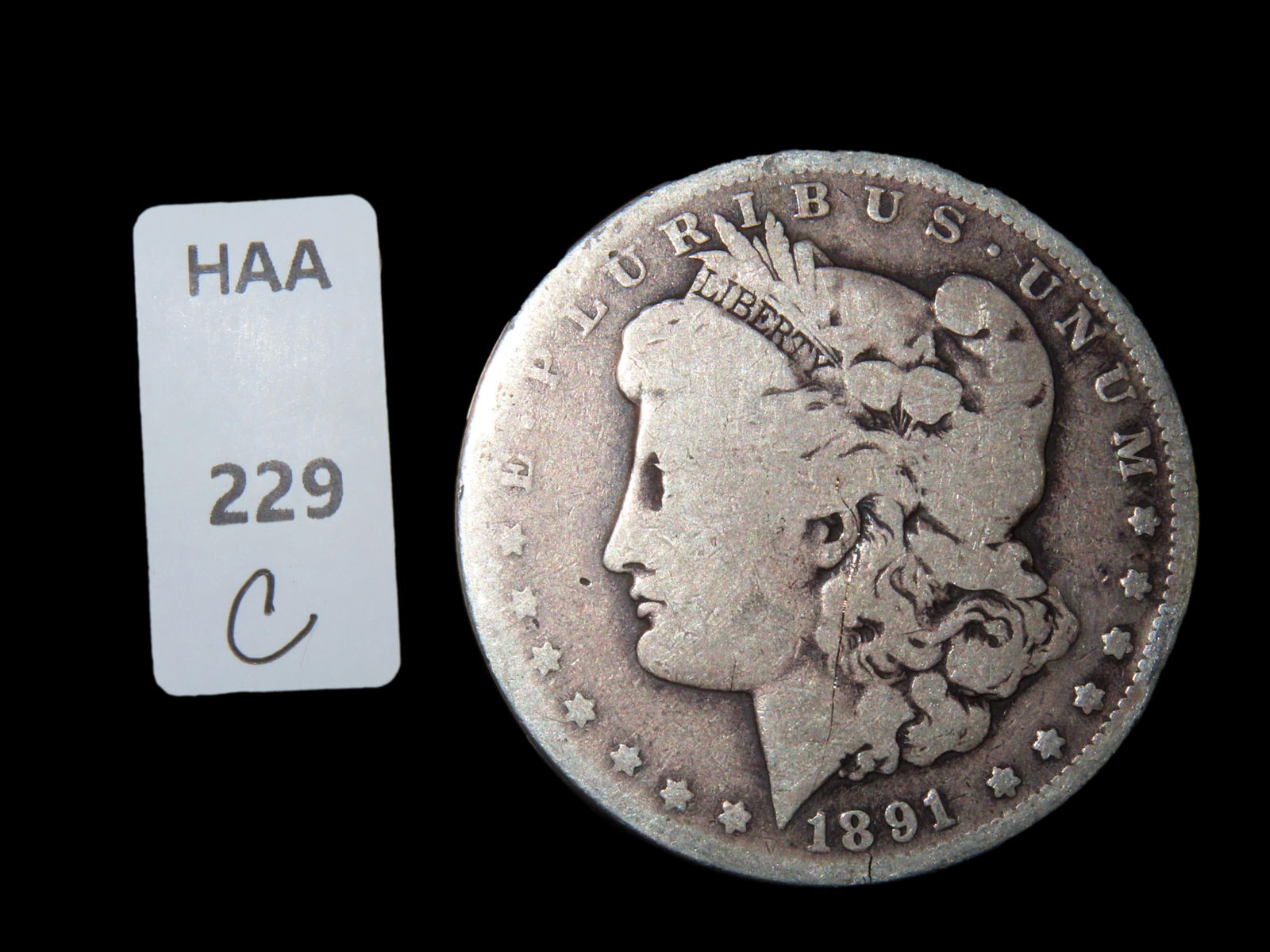 SILVER MORGAN/PEACE DOLLAR, Silver Dollar/ Peace Dollar X 1, United States Currency, Coin, $1,: SILVER MORGAN/PEACE DOLLAR, Silver Dollar/ Peace Dollar X 1, United States Currency, Coin, $1, 1870's to 1920's