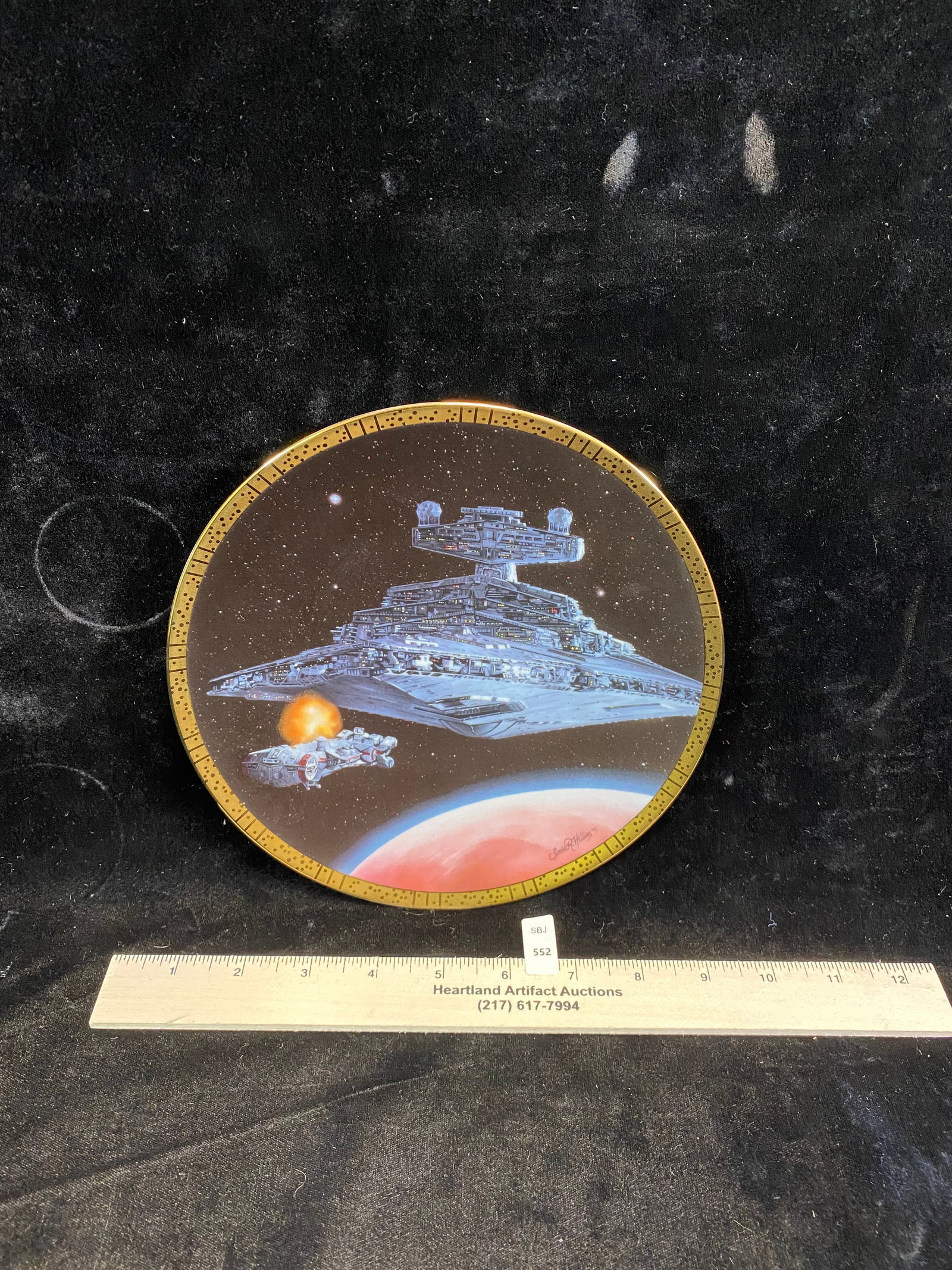 StarWars Hamilton Plate Collection private collection Quincy, ILL: StarWars Hamilton Plate Collection private collection Quincy, ILL