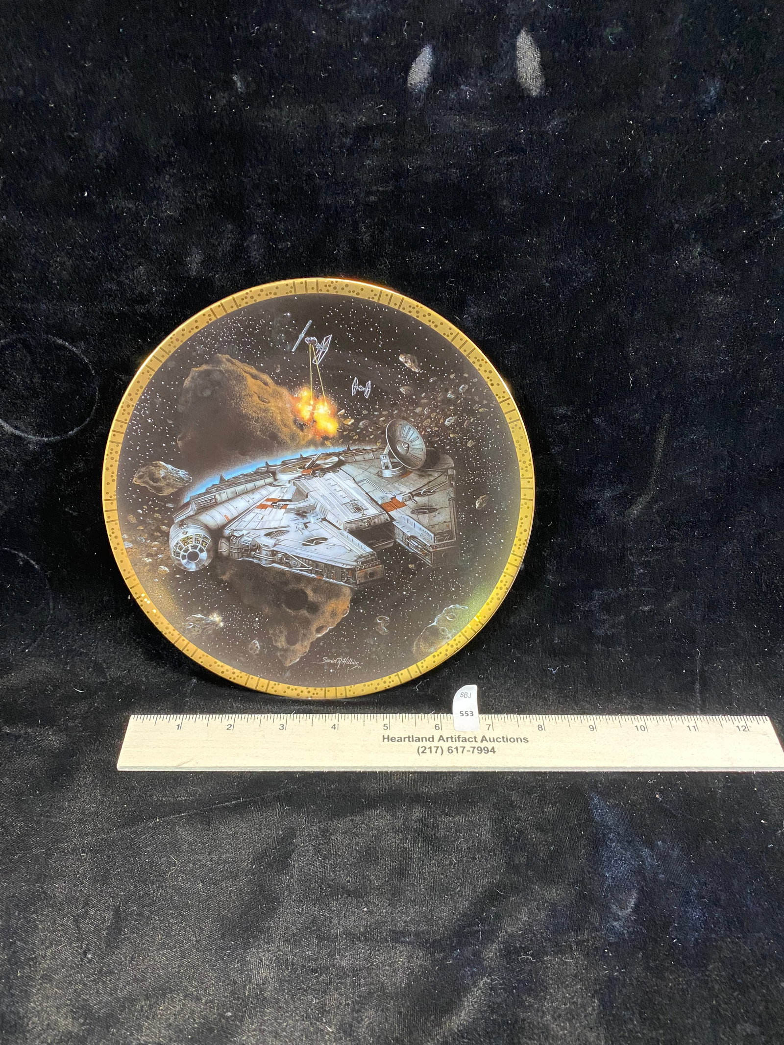 StarWars Hamilton plate collection private collection Quincy, ILL: StarWars Hamilton plate collection private collection Quincy, ILL