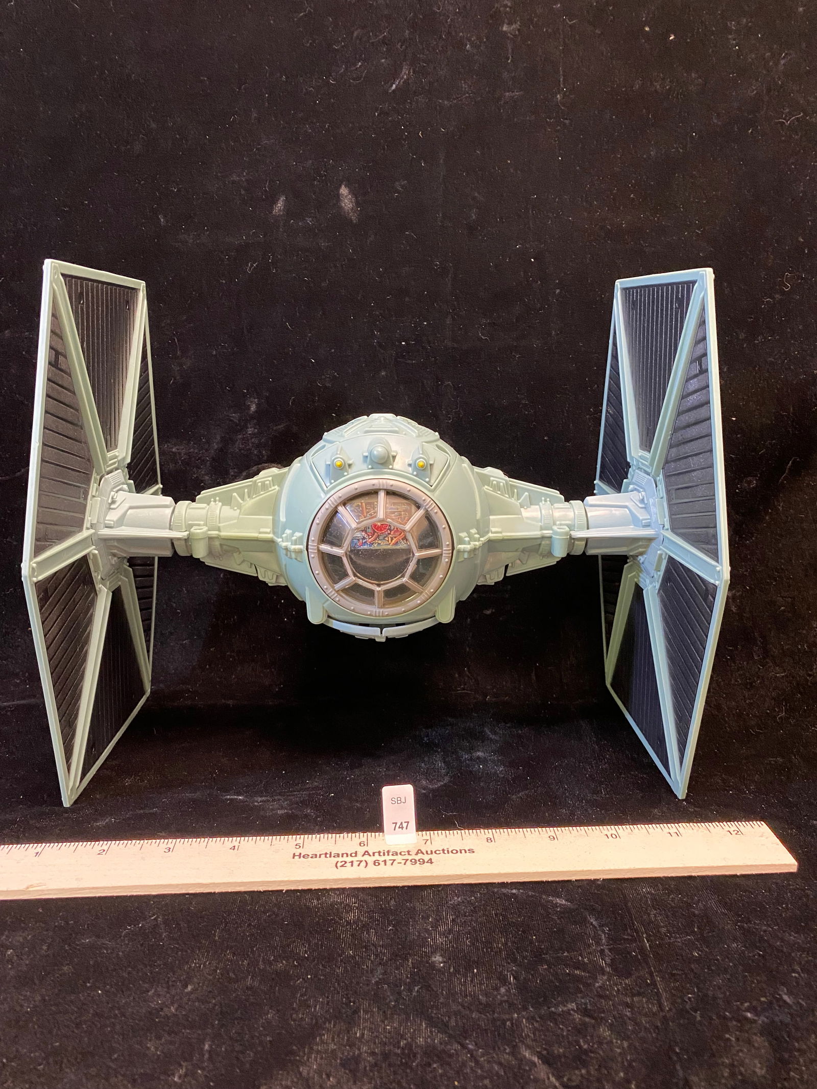 StarWars Blue Tie Fighter 1983 Toy private collection Quincy, ILL (1 of 3)