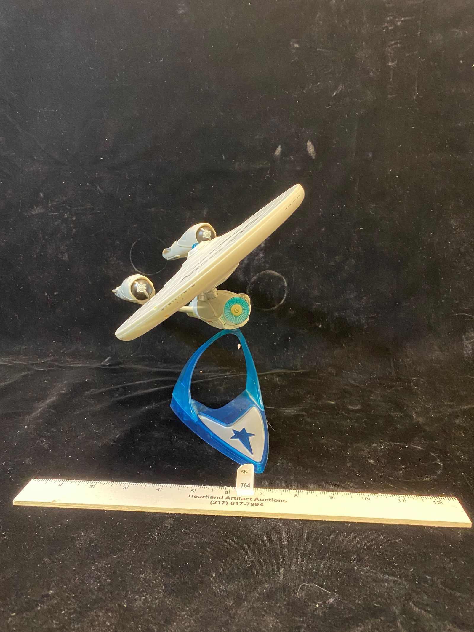 StarTrek USS Enterprise toy ship private collection Quincy, ILL (1 of 2)