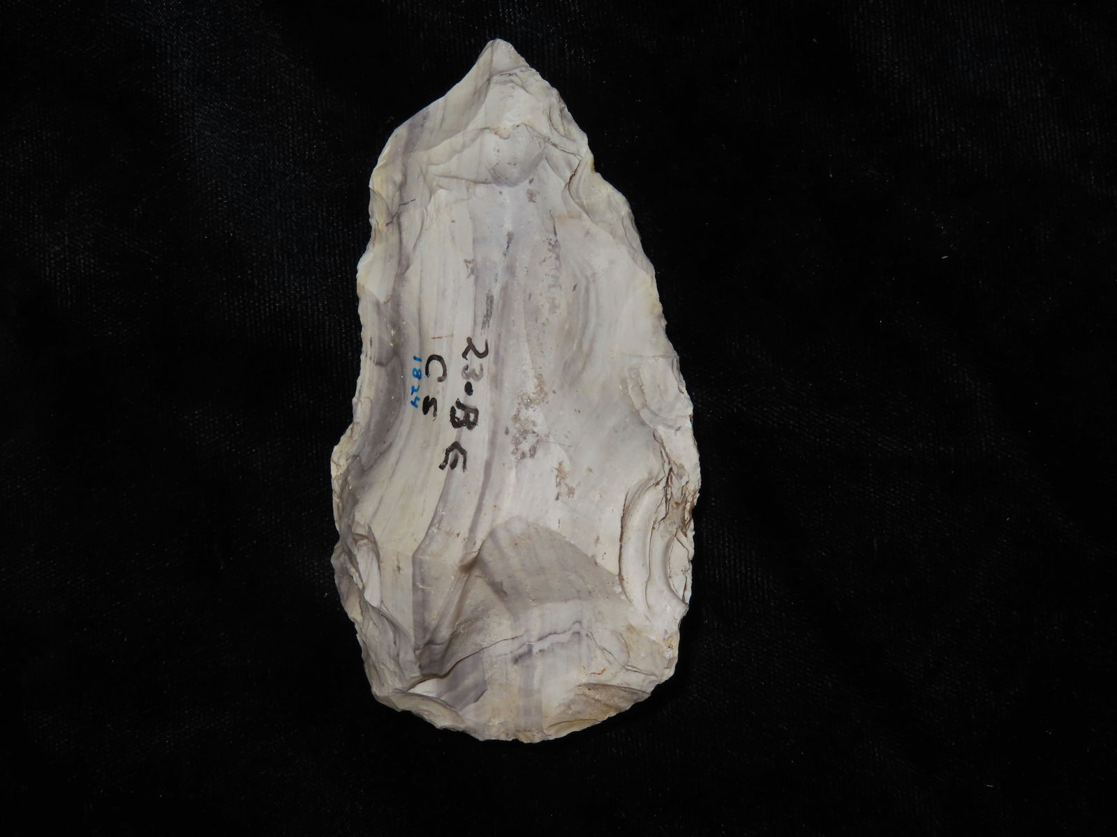 Flint Adze/Stone Tool/Celt, Archaic-Woodland Period, Ex Steve Manos Collection (1 of 4)