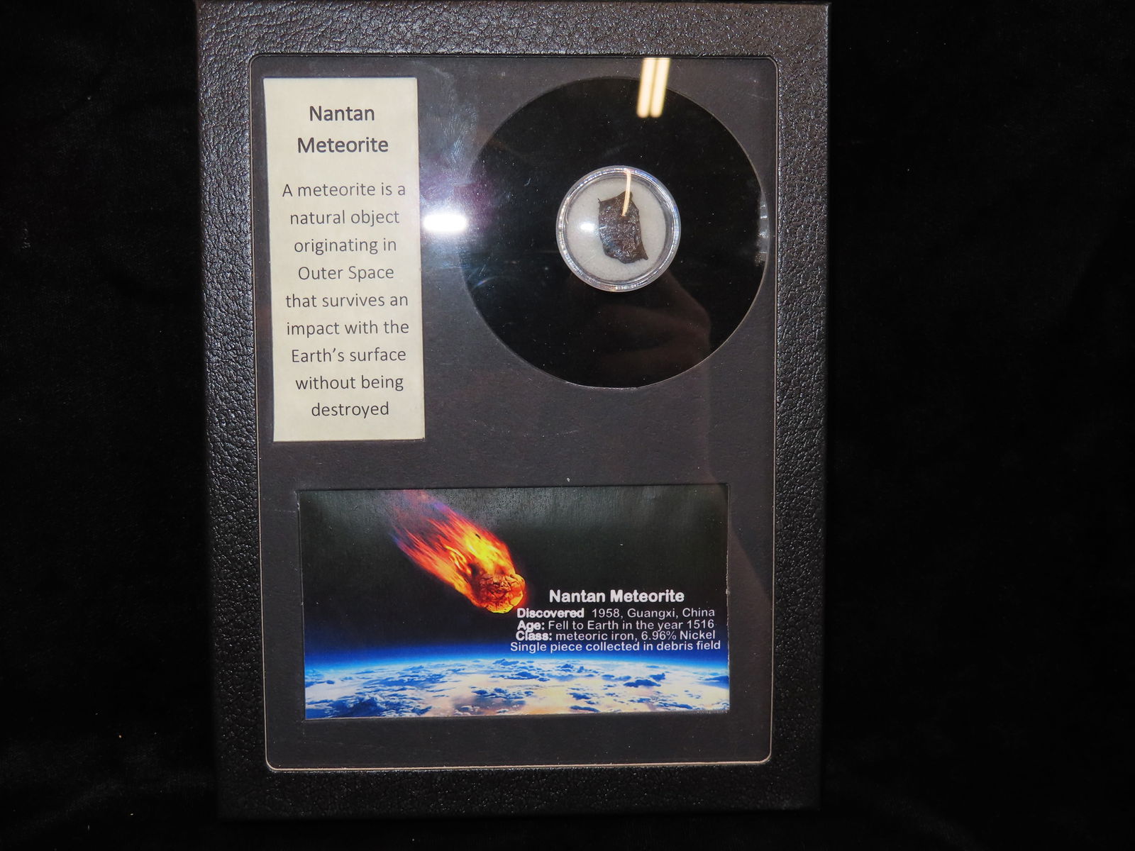 Nantan Meteorite Piece (1 of 2)