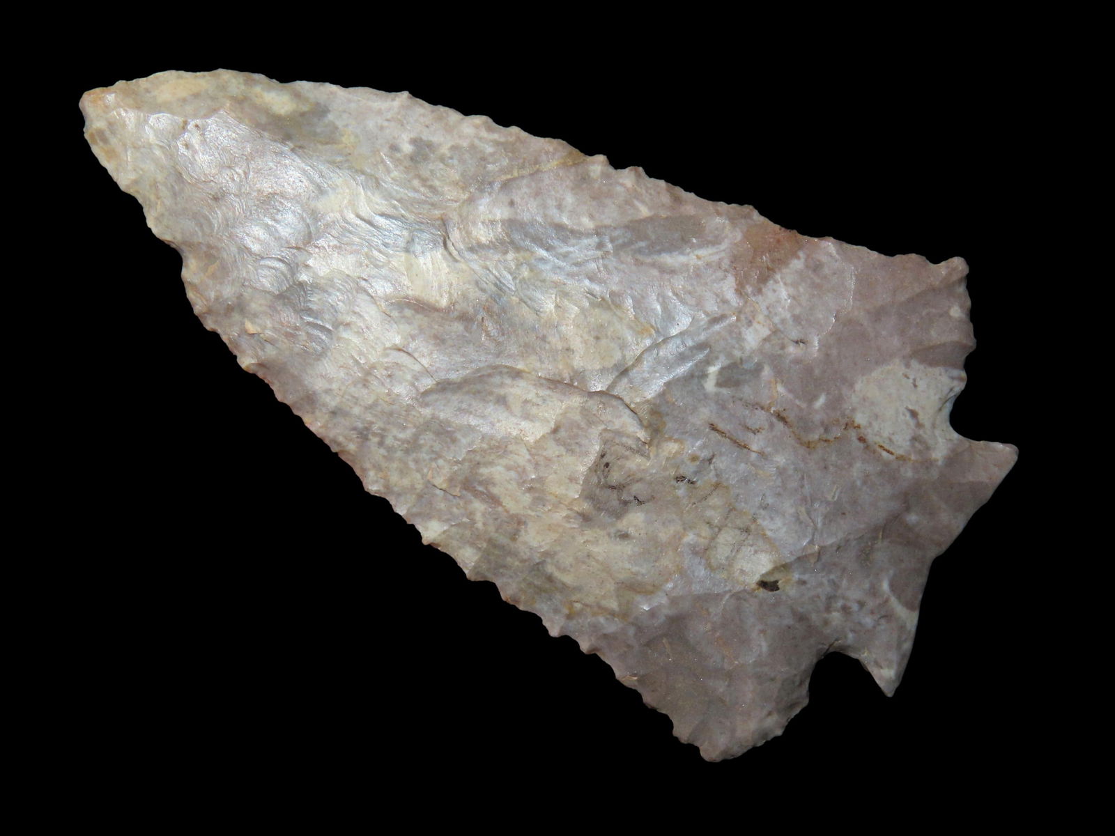 3" Fractured Base Decatur, Ex  Bill Kacer Family Collection-Majority of his relics were found by (1 of 11)