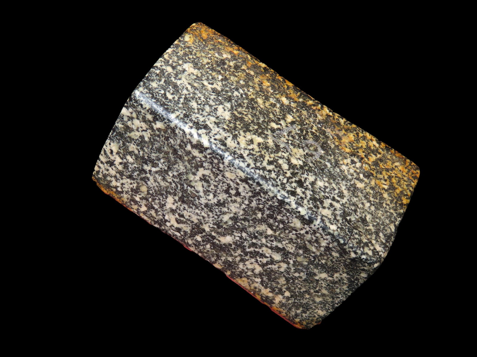 3 3/8" Saddle Faced Bannerstone, Jackson COA, found in LaSalle Co Illinois, Ex Tony Podkanowicz (1 of 15)