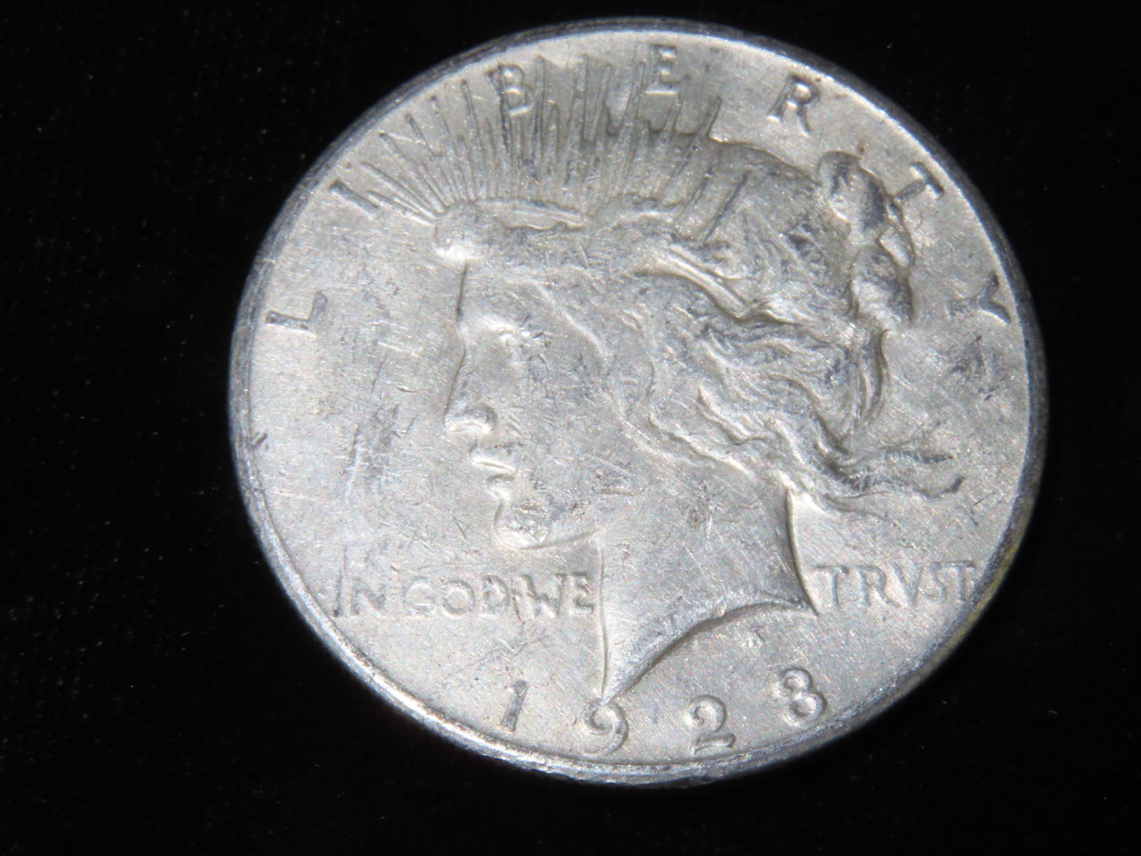 SILVER MORGAN/PEACE DOLLAR, Silver Dollar/ Peace Dollar X 1, United States Currency, Coin, $1,: SILVER MORGAN/PEACE DOLLAR, Silver Dollar/ Peace Dollar X 1, United States Currency, Coin, $1, 1870's to 1920's