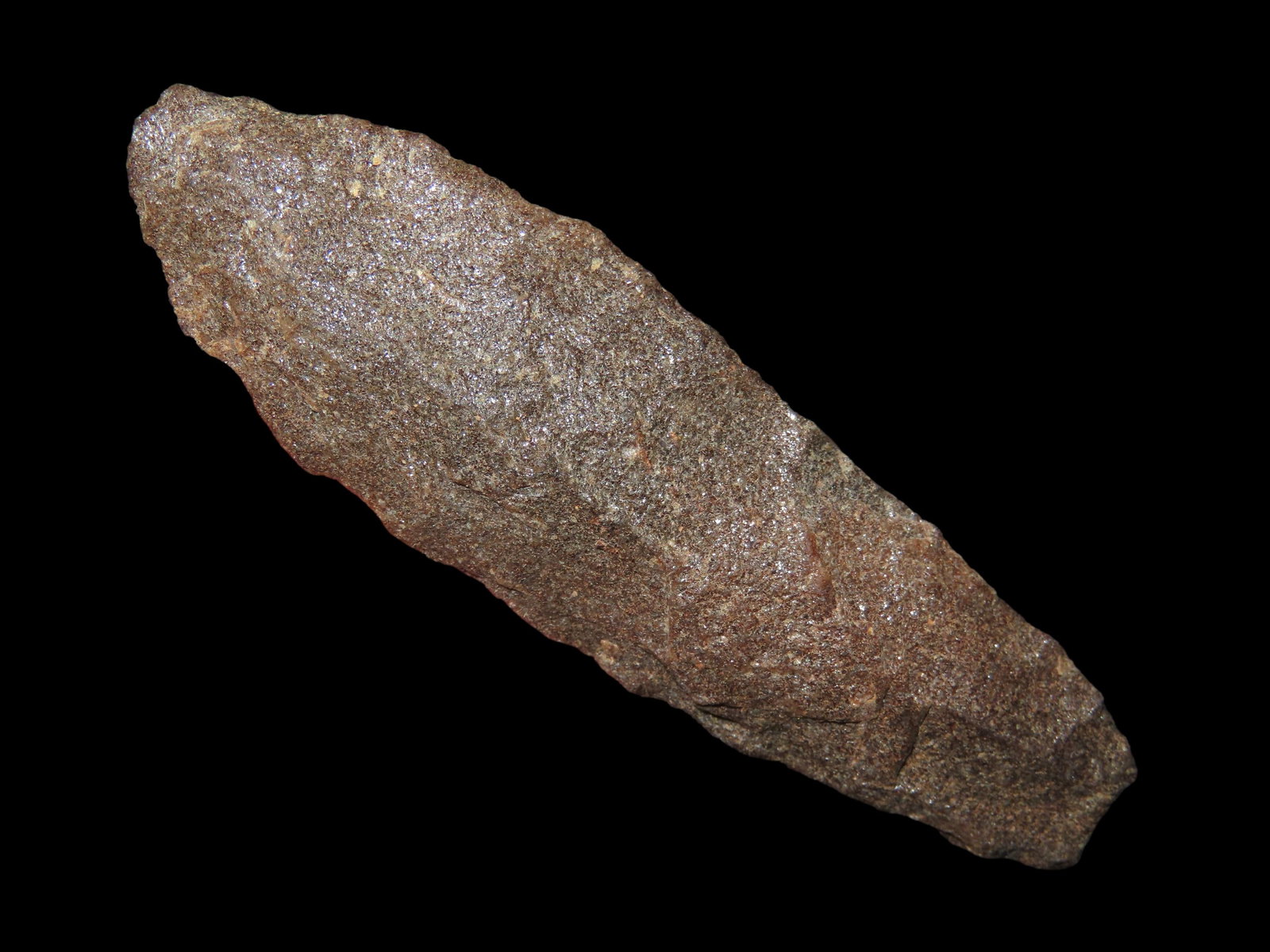 3 1/4" QUARTZITE EARLY LANCE / BLADE FOUND IN WELD COUNTY COLORADO, HIGH PLAINS INDIAN ARROWHEAD (1 of 4)