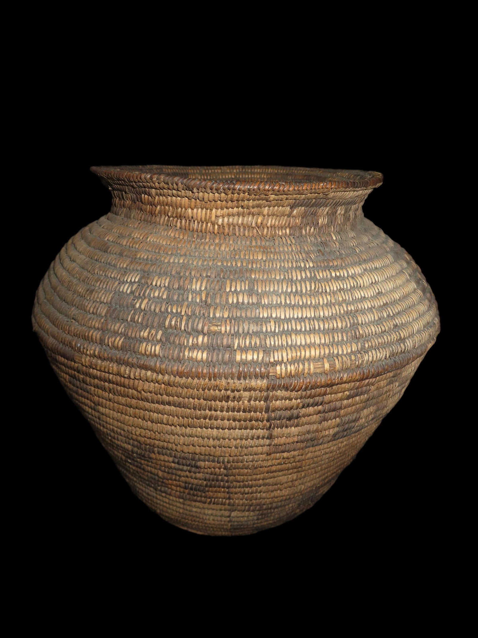 11" x 11" Pima Basket from the American Southwest- the PIMA  are desert people who produced (1 of 9)