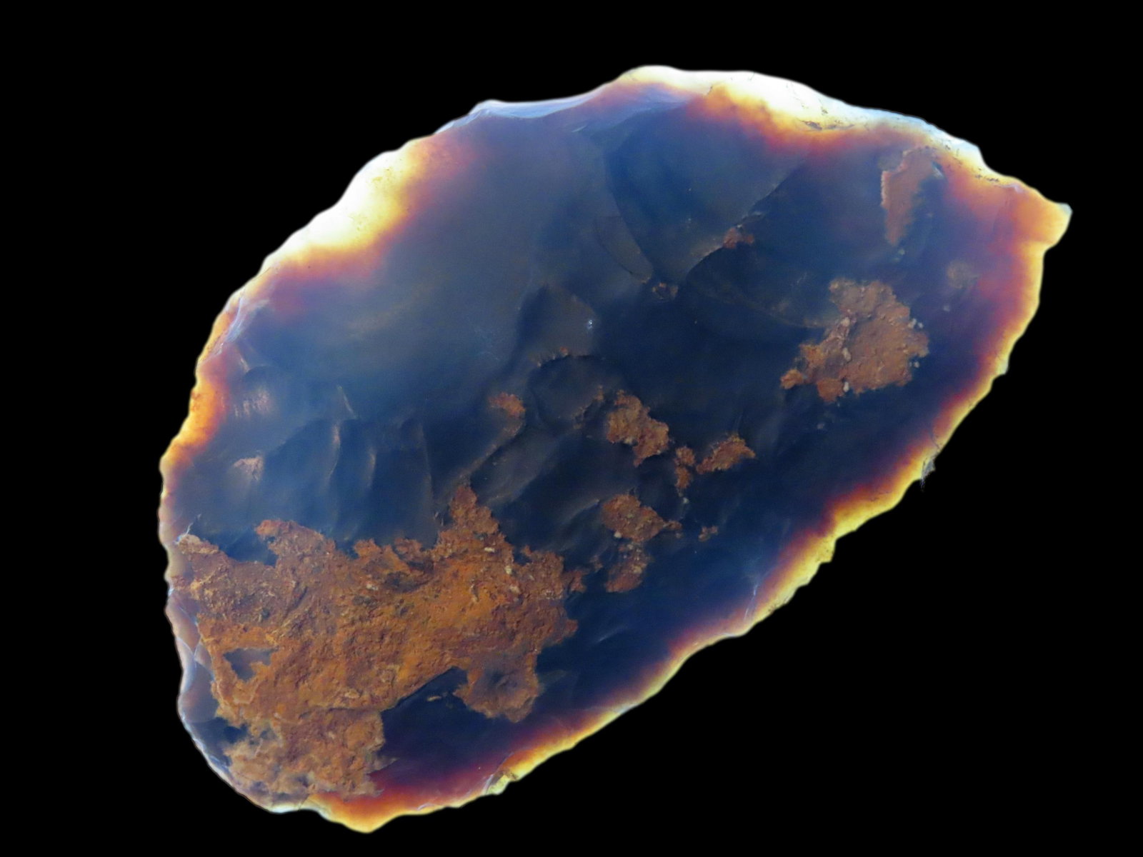 1 15/16" Knife River Flint Folsom Paleo Knife, Motley COA, found in North Dakota (1 of 9)