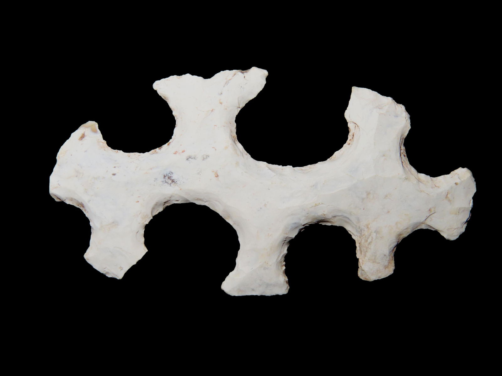 2.5/8" Mayan Eccentric, Motley COA, Pre Columbian, Found in Guatemala (1 of 6)