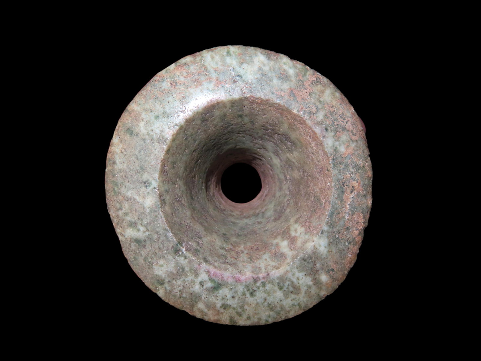 1 7/8" Pre-Columbian Jadeite Ear Spool, Motley COA, found in South America (1 of 10)
