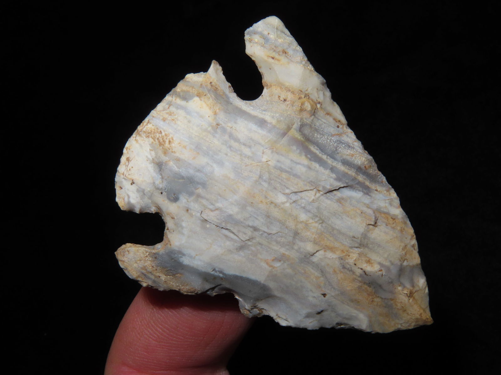 2.1/8" Melhville, Super Stripped Material, Found in Miller County Missouri by Terry Jeffries, Ex: 2.1/8" Melhville, Super Stripped Material, Found in Miller County Missouri by Terry Jeffries, Ex Brad Simmerson