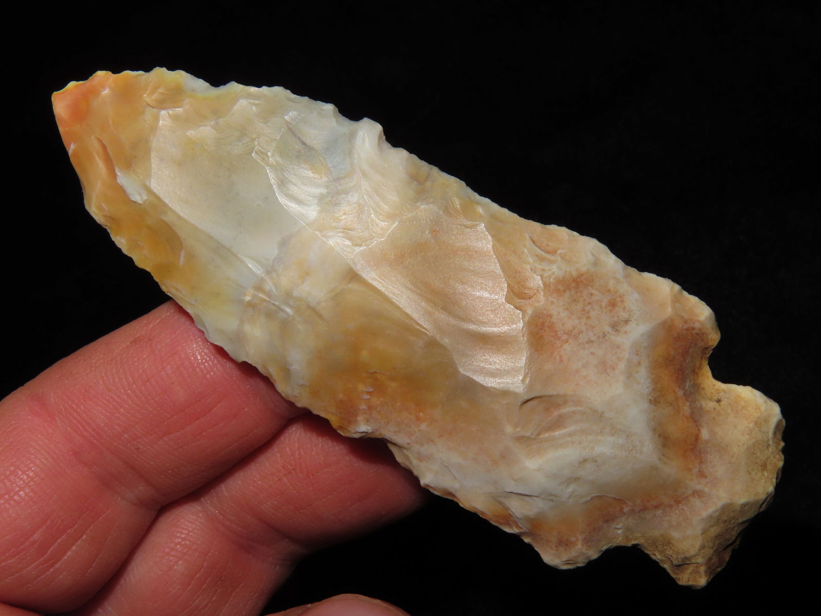 3.1/2" Etley, Good Color, Found in Miller County Missouri by Terry Jeffries, Ex Brad Simmerson: 3.1/2" Etley, Good Color, Found in Miller County Missouri by Terry Jeffries, Ex Brad Simmerson