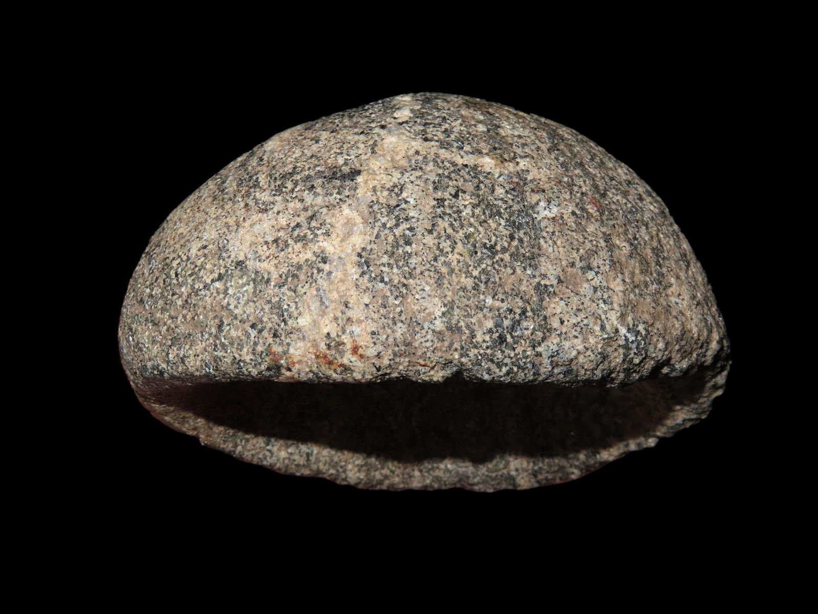 2 7/8" Granite Boat Stone/Cone ,2xCOA- Motley/Keele, Ex Steve McCabe, Sullivan Co., Missouri (1 of 12)