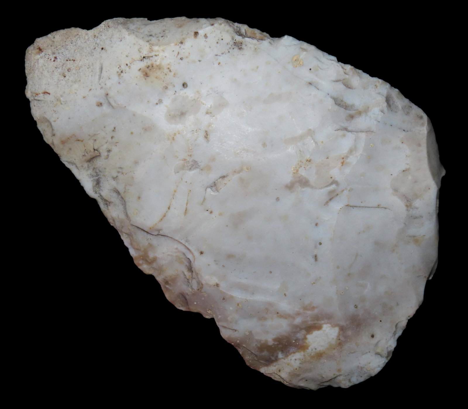 Cache Blank, Logan CO IL, 6" Long, Avon Chert, Found by Larry Van Bibber.: Cache Blank, Logan CO IL, 6" Long, Avon Chert, Found by Larry Van Bibber.