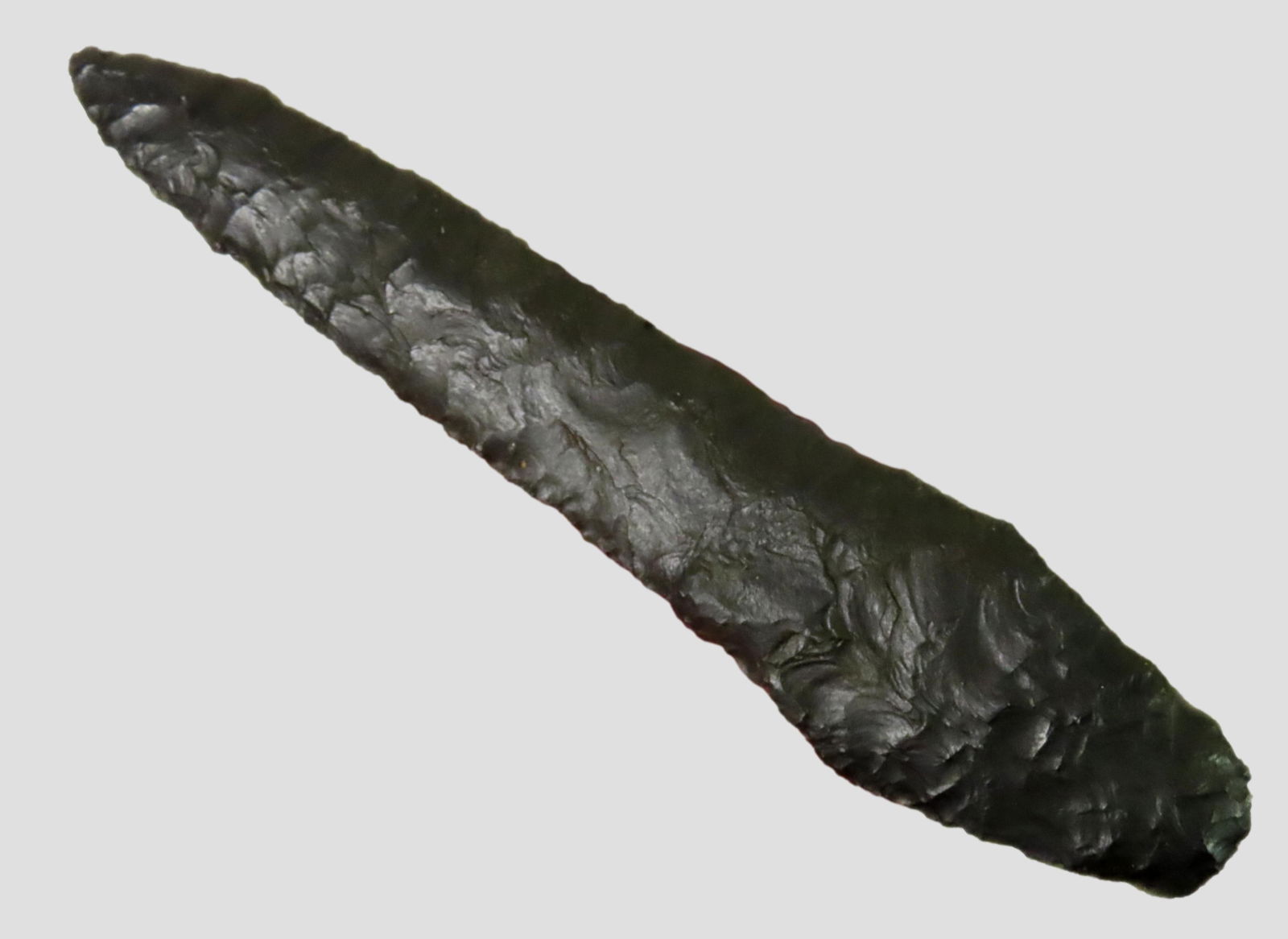 7 3/8" Wahmuza Knife, Motely COA, found in Lake Co, OR, made from Dacite, Quality Western Artifact (1 of 10)
