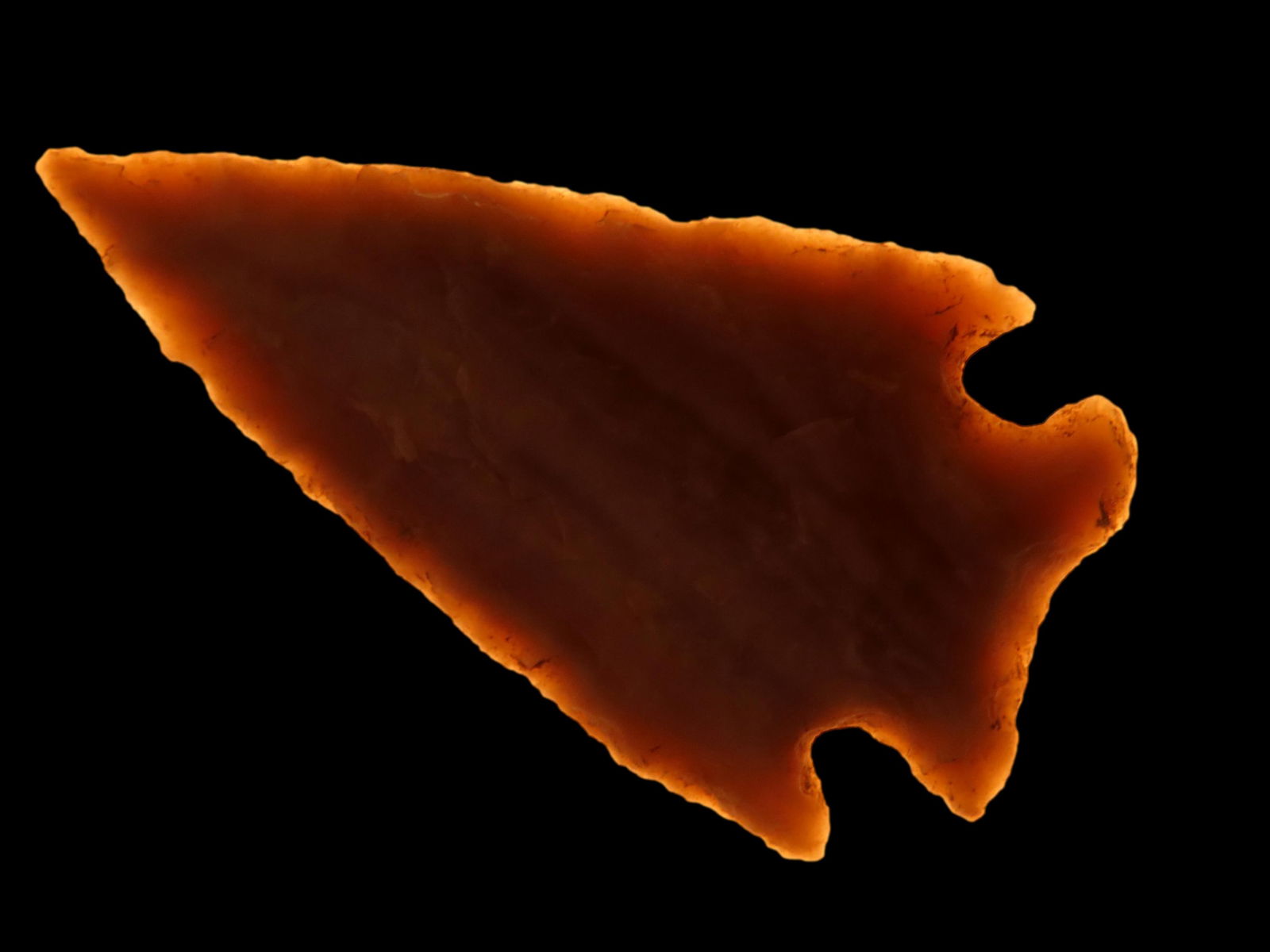 1 7/8" Ensor Point, Quality Texas Artifact acquired from Jerry Dickey (1 of 5)