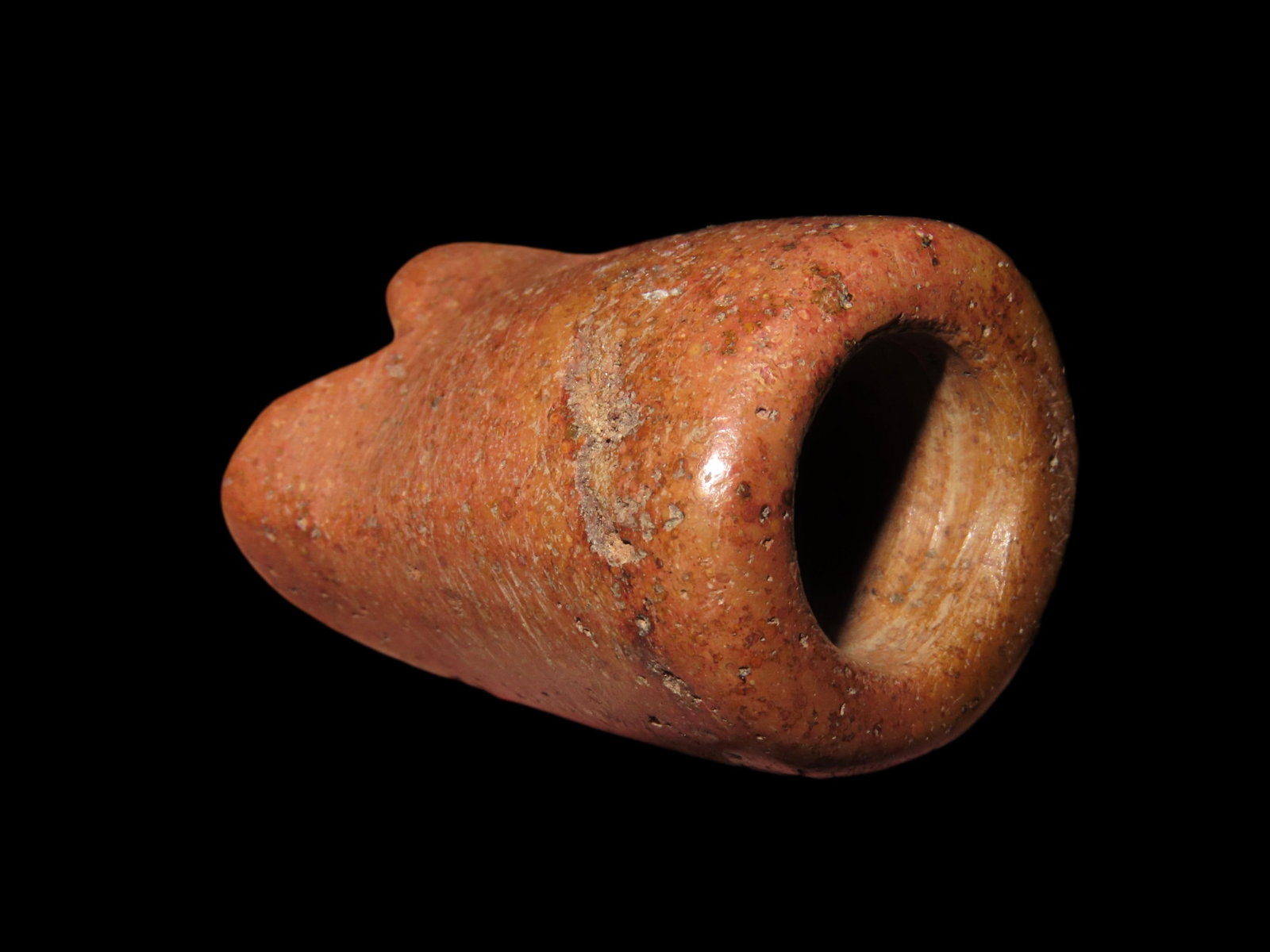 1" Pipestone Pipe, Motley COA, found in Ohio (1 of 10)