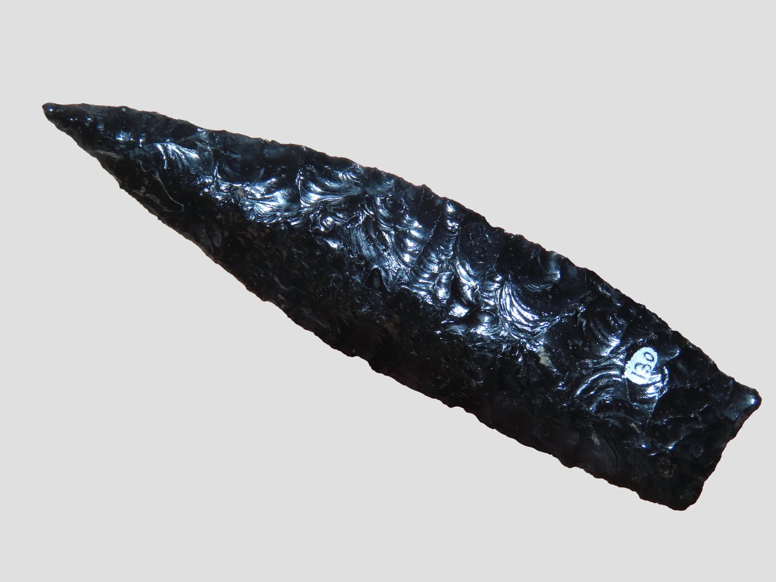 3.5/8" Obsidian Owl Cave, Motley / Perino COA, Silver Lake Orgeon: 3.5/8" Obsidian Owl Cave, Motley / Perino COA, Silver Lake Orgeon