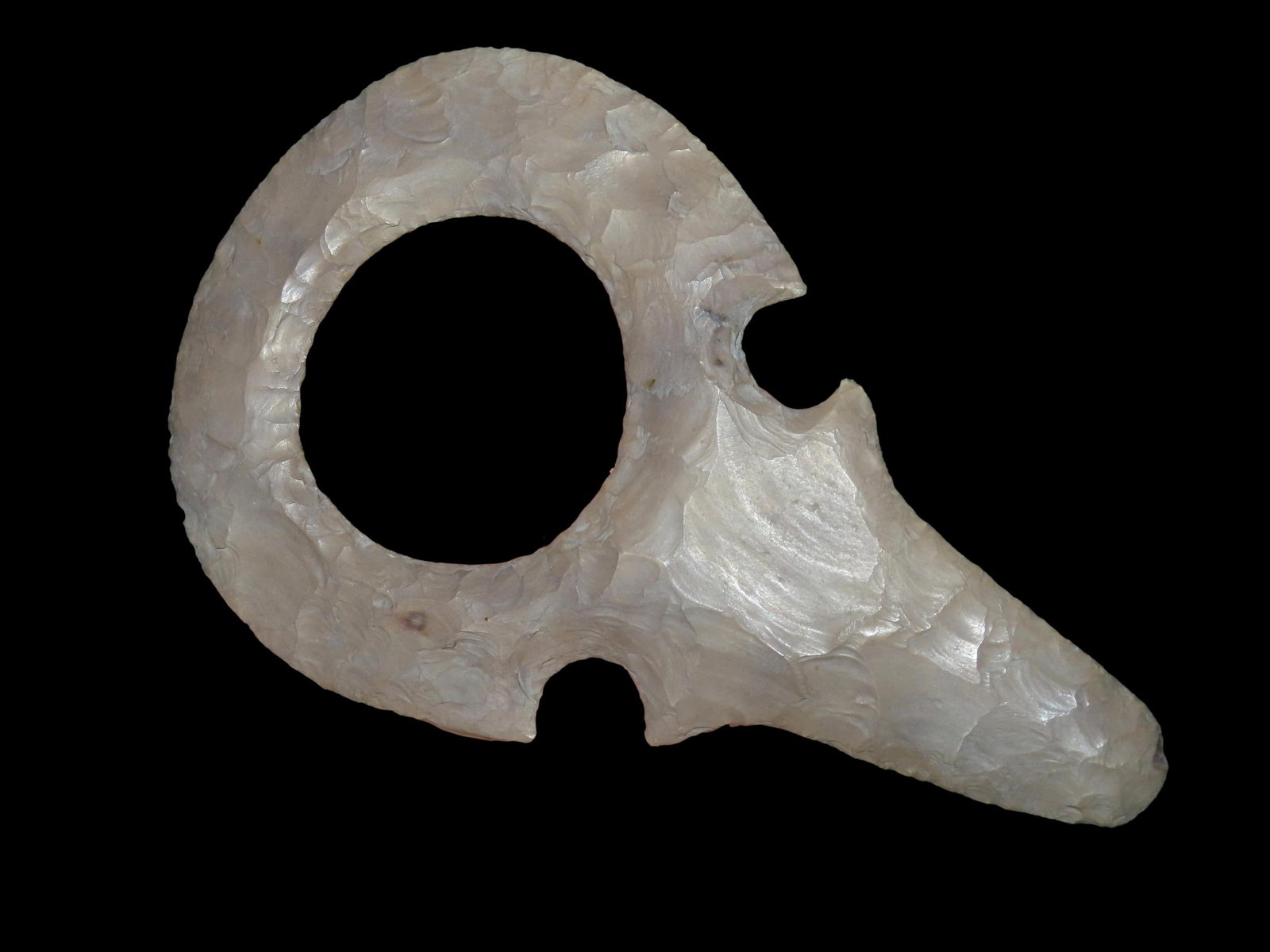 8" CAST of a Pre-Colombian Mayan Eccentric, made by Lithic Lounge (1 of 6)