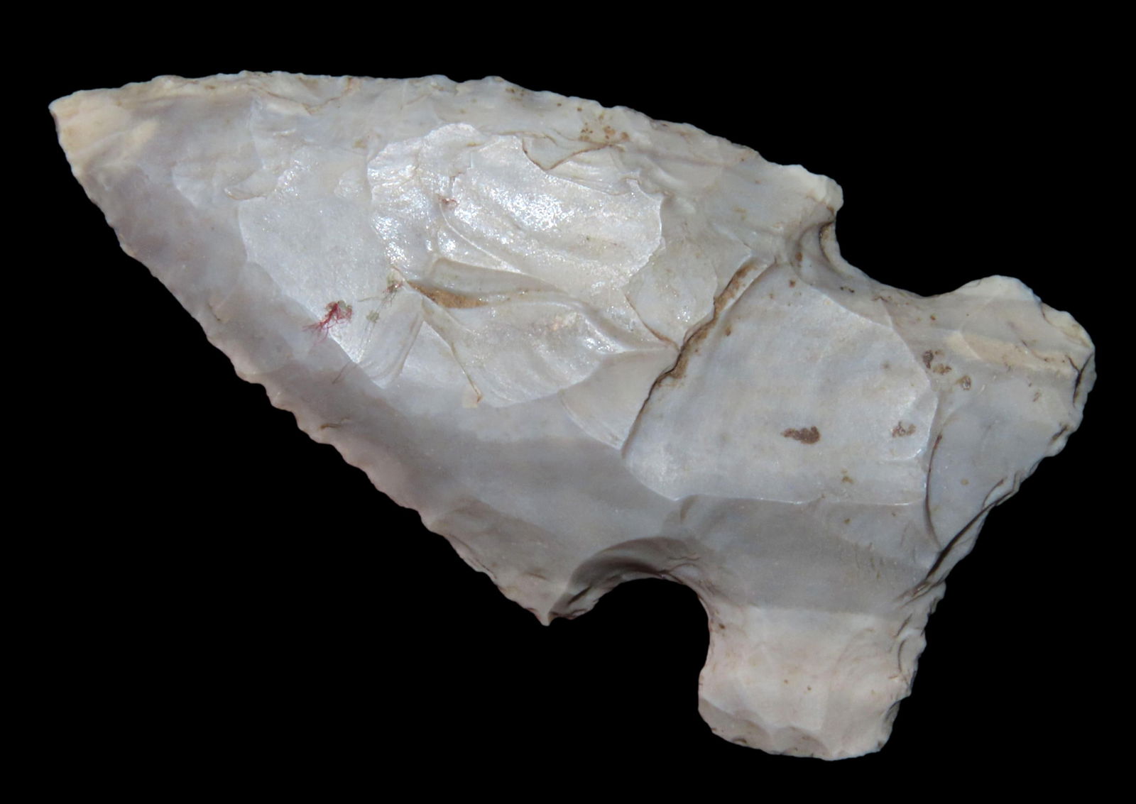 2 1/8" HOWARD COUNTY / OSCEOLA FOUND IN COOPER COUNTY MISSOURI, REALLY WELL FLAKED EXAMPLE WITH NICE (1 of 4)