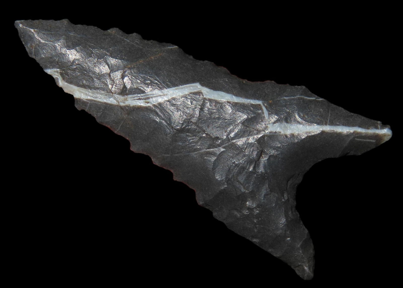 2 1/16" PHENOMENAL DALTON CLASSIC, DICKEY COA, GREENE COUNTY ARKANSAS, AMAZING PIECE OF PITKIN CHERT (1 of 7)