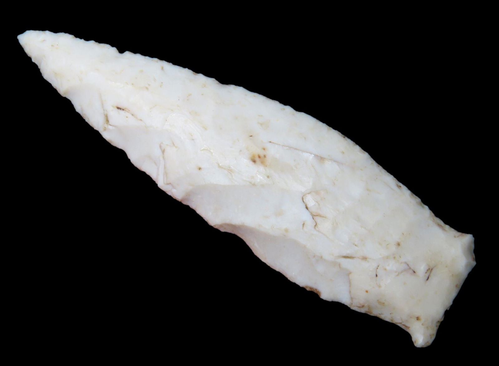 3 3/16" BEAVER LAKE / UNFLUTED CUMBERLAND, DICKEY COA, FOUND IN ILLINOIS, WELL FLAKED EXAMPLE, (1 of 7)