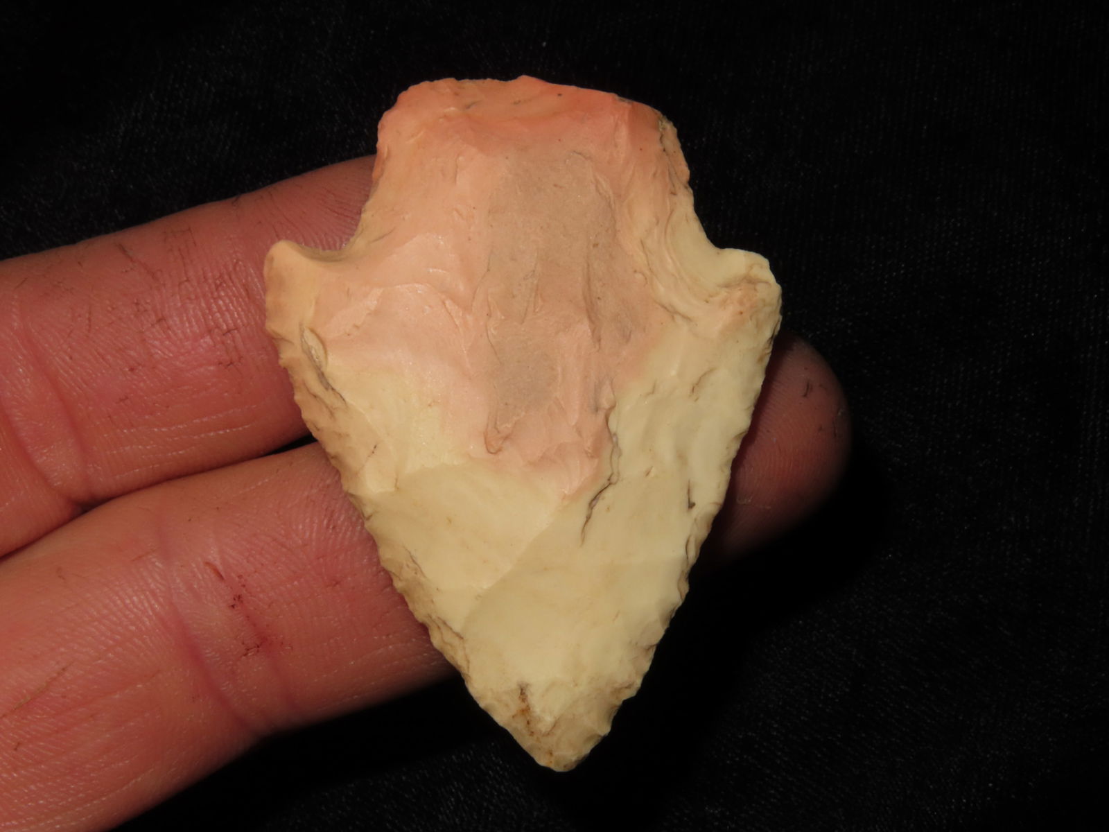 2 1/8" Johnson Point,  Motley COA, made of Crowley's Chert, found in Greene Co., Missouri, Ex Terry (1 of 7)