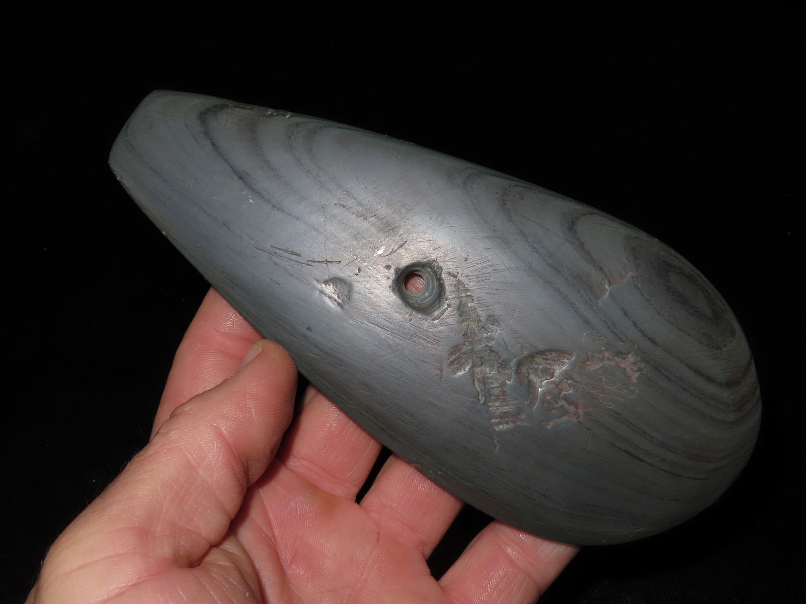 6 1/4" Slate Pendant ***REPRODUCTION*** (1 of 4)