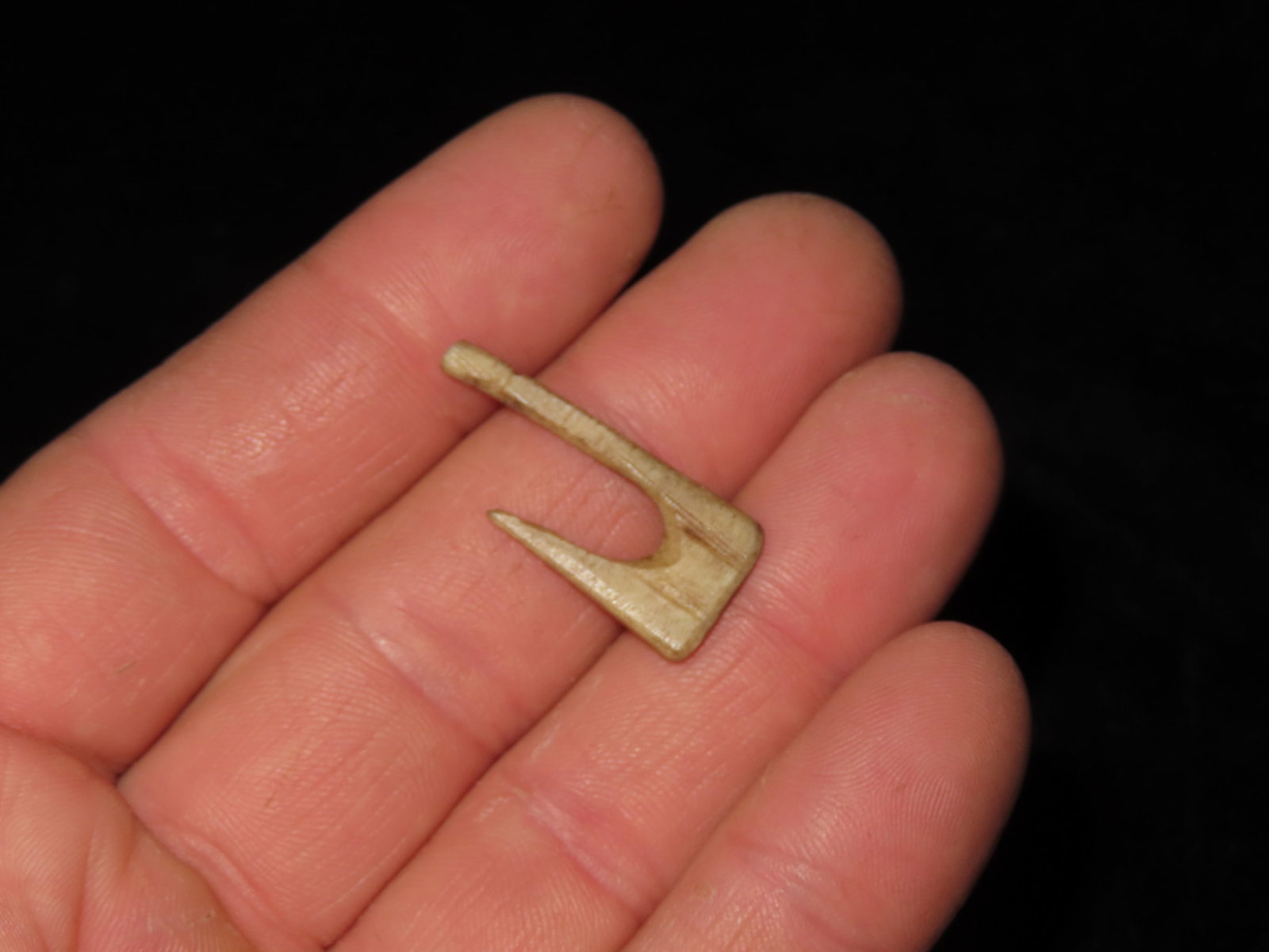 1 1/8" Fish Hook ***REPRODUCTION*** (1 of 4)