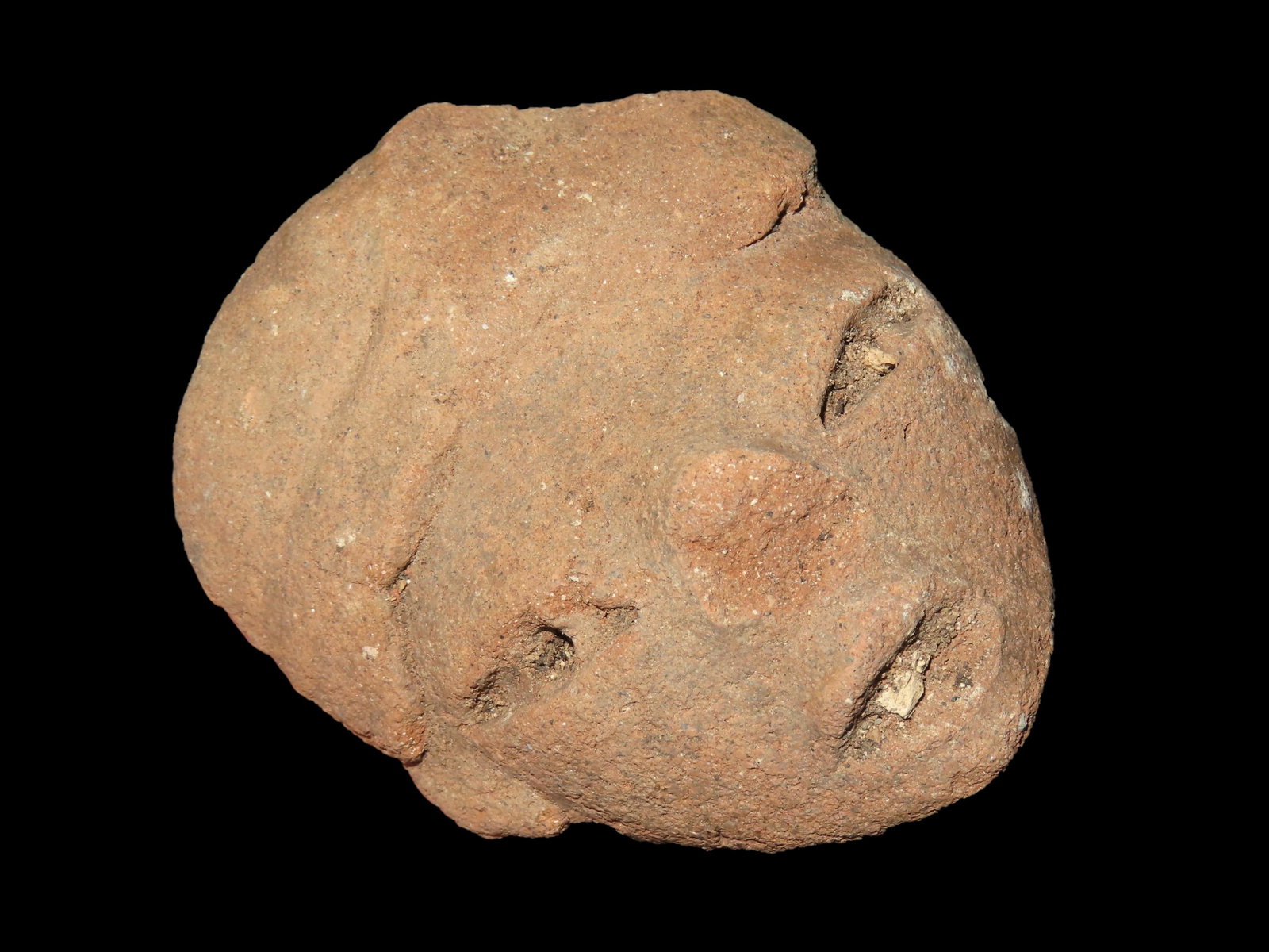 3" Pre-Colombian Pottery Head Effigy (1 of 6)