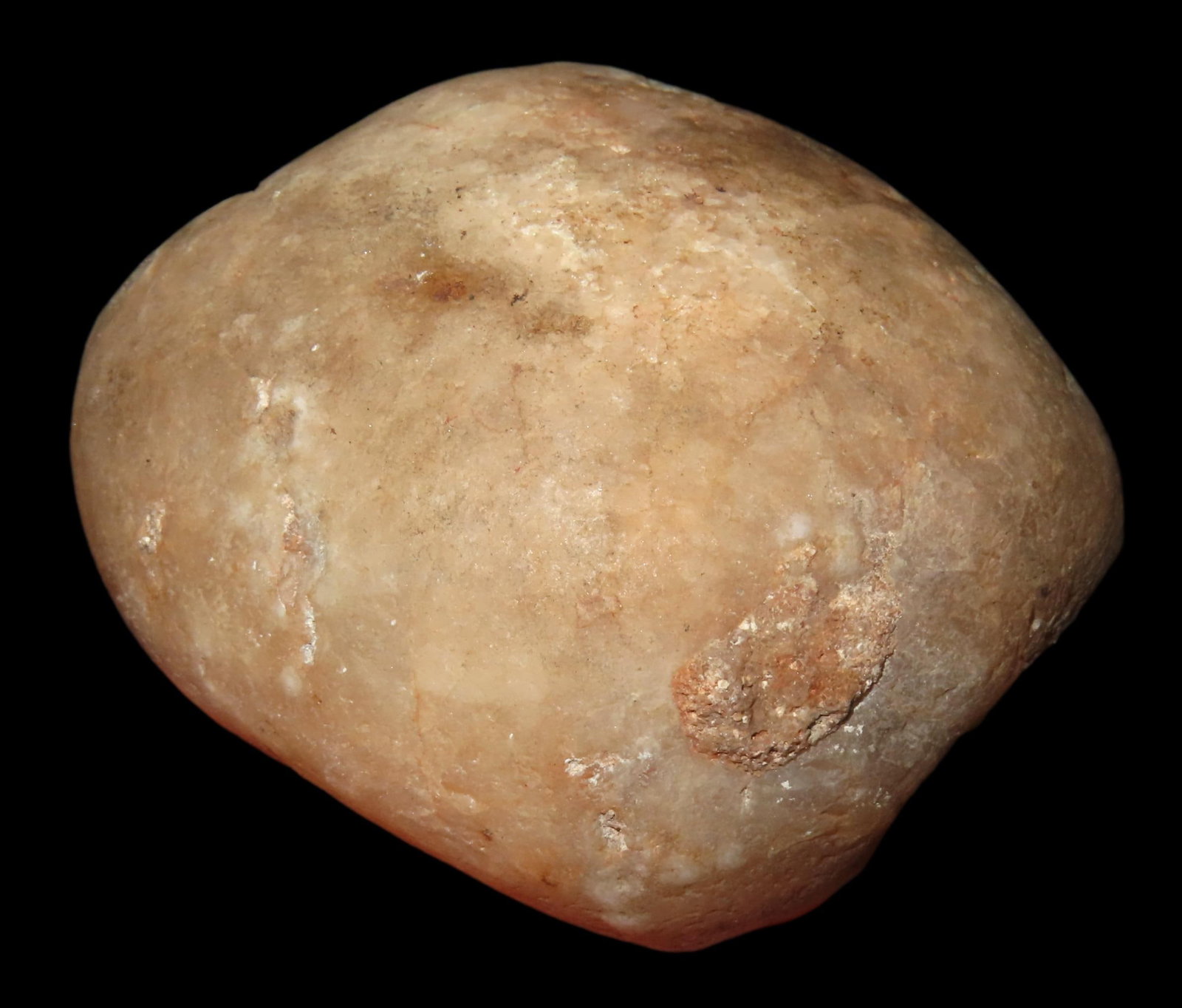 3 1/8' Quartz Bannerstone Pre-form, found in Hancock Co., Illinois (1 of 6)