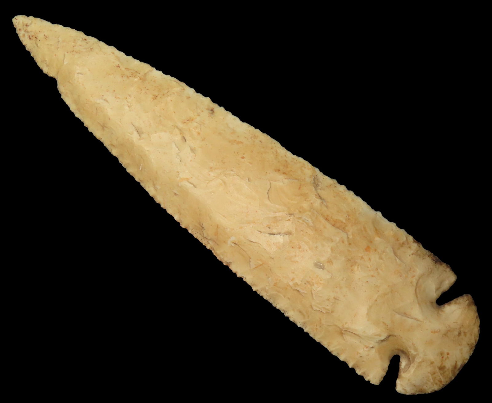 6 3/4" Nice Very Large Dovetail, 2xCOA-Dickey/Motley, found in Adams Co., Illinois (1 of 8)