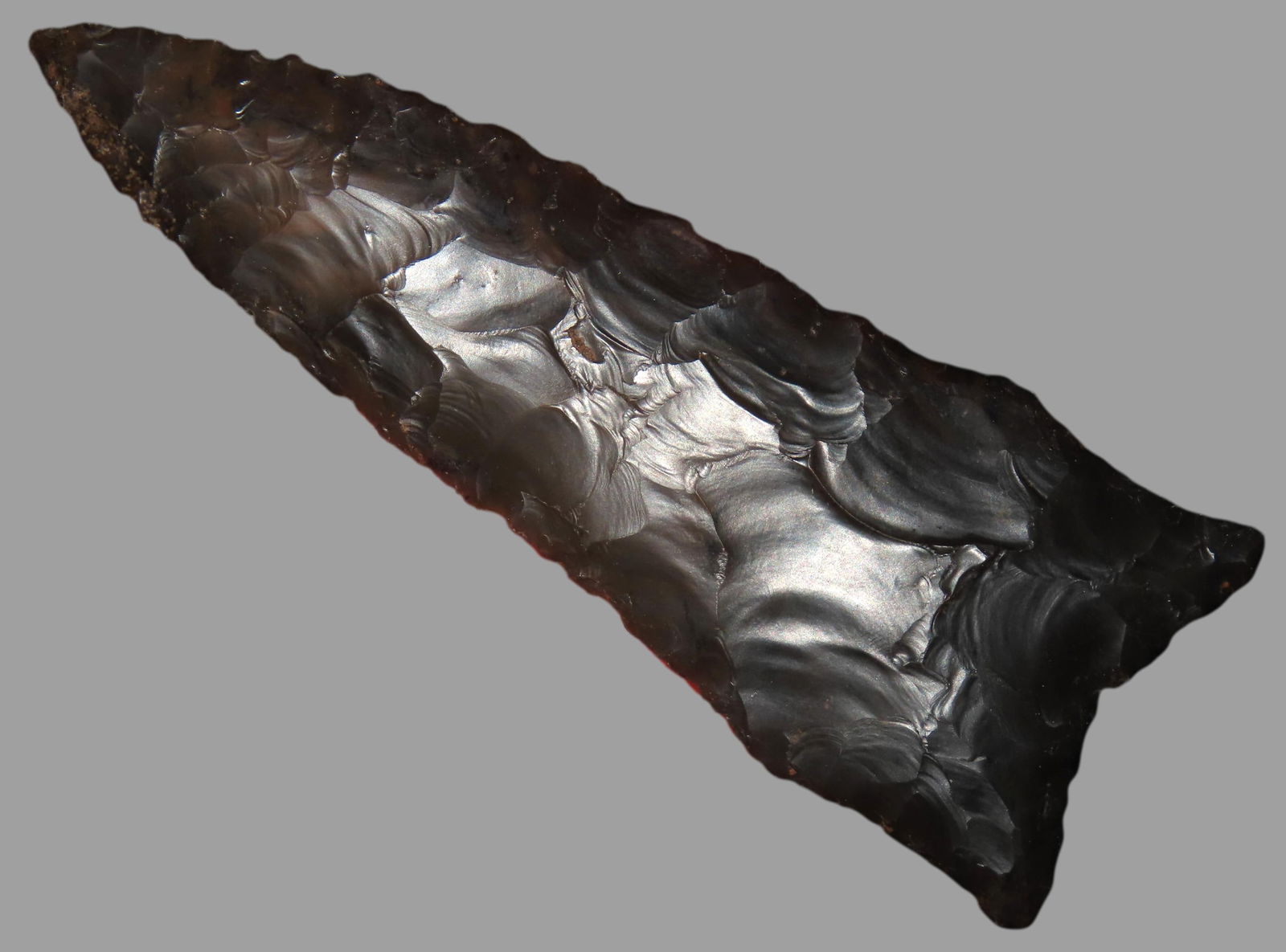 3 7/8" Dalton, Rogers COA, found in Pettis Co., Missouri, Ex Al Kennedy Collection (1 of 8)